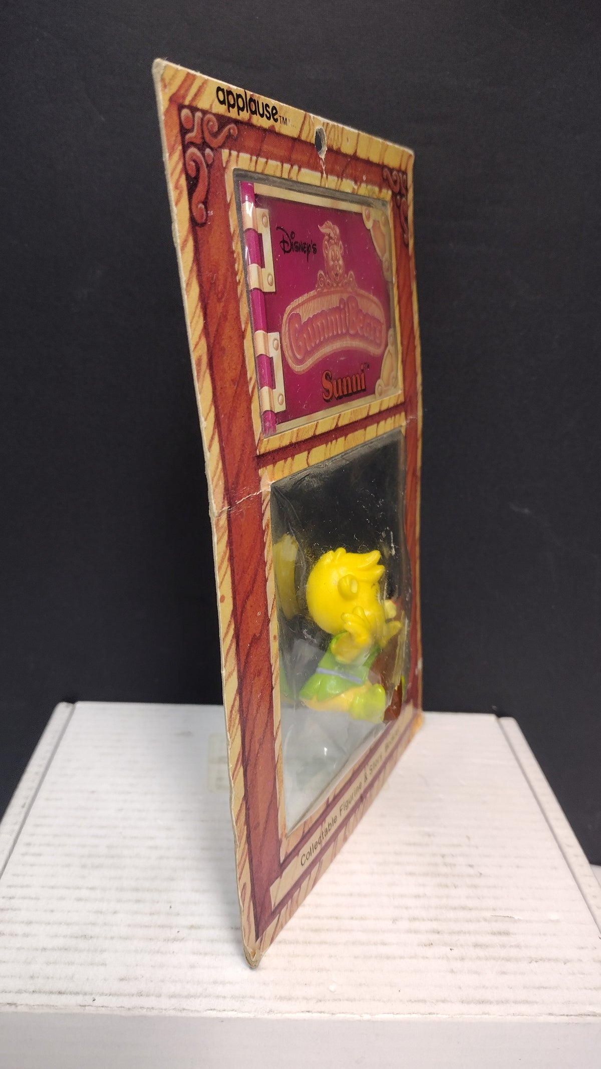 1985 Applause Disney's Adventures of the Gummi Bears Sunni Figure Booklet Box