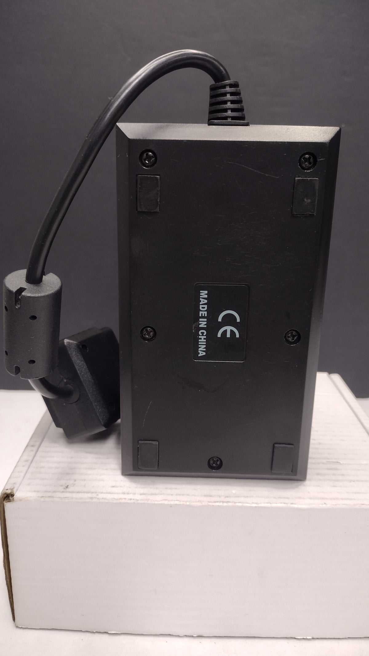 PS2 Multi-Player- Multitap Adapter- Unbranded- PSII Black Console- Tested