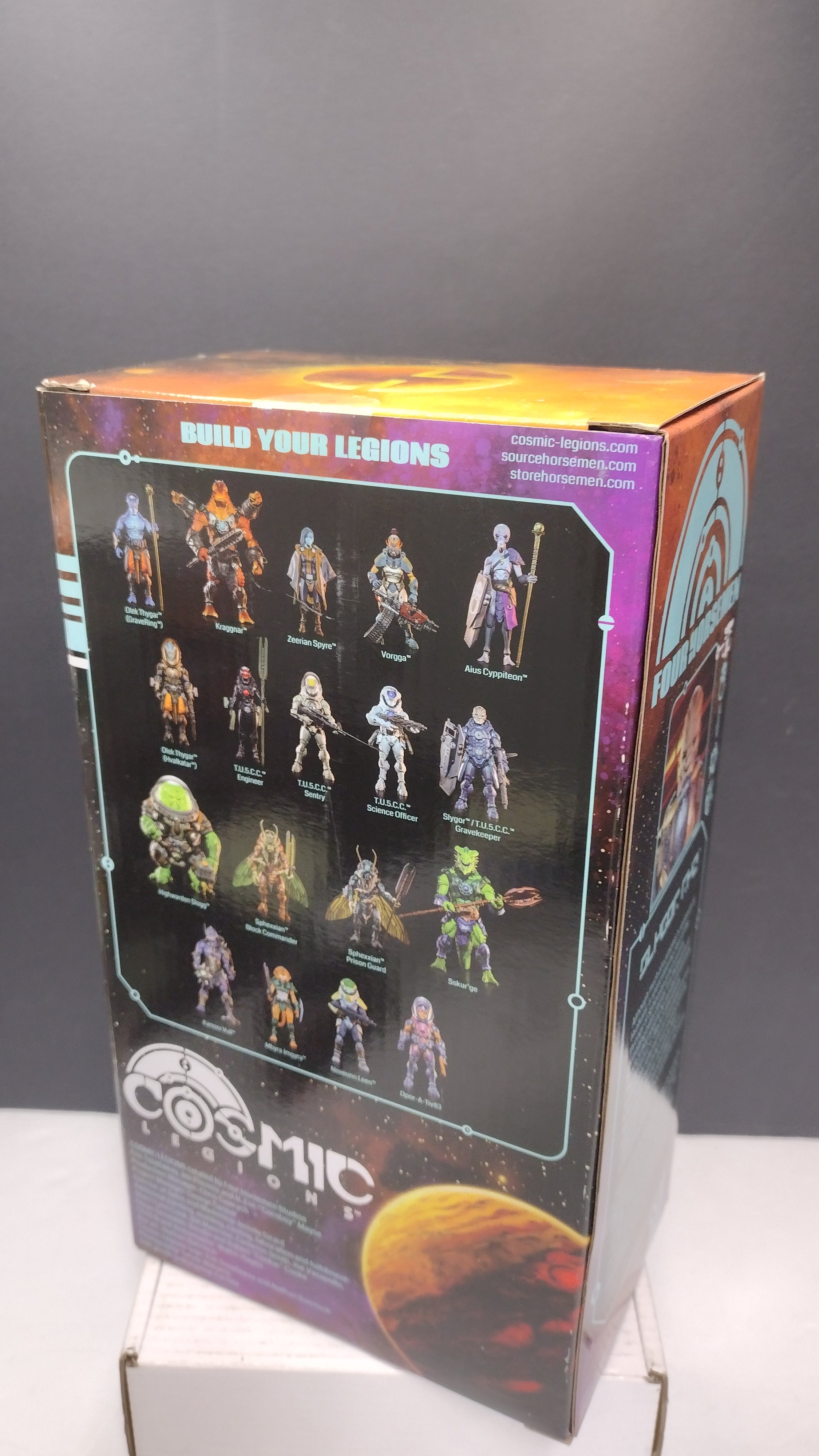 Four Horsemen Cosmic Legions T.U.5.C.C. Gravekeeper Action Figure (Sealed in Box)