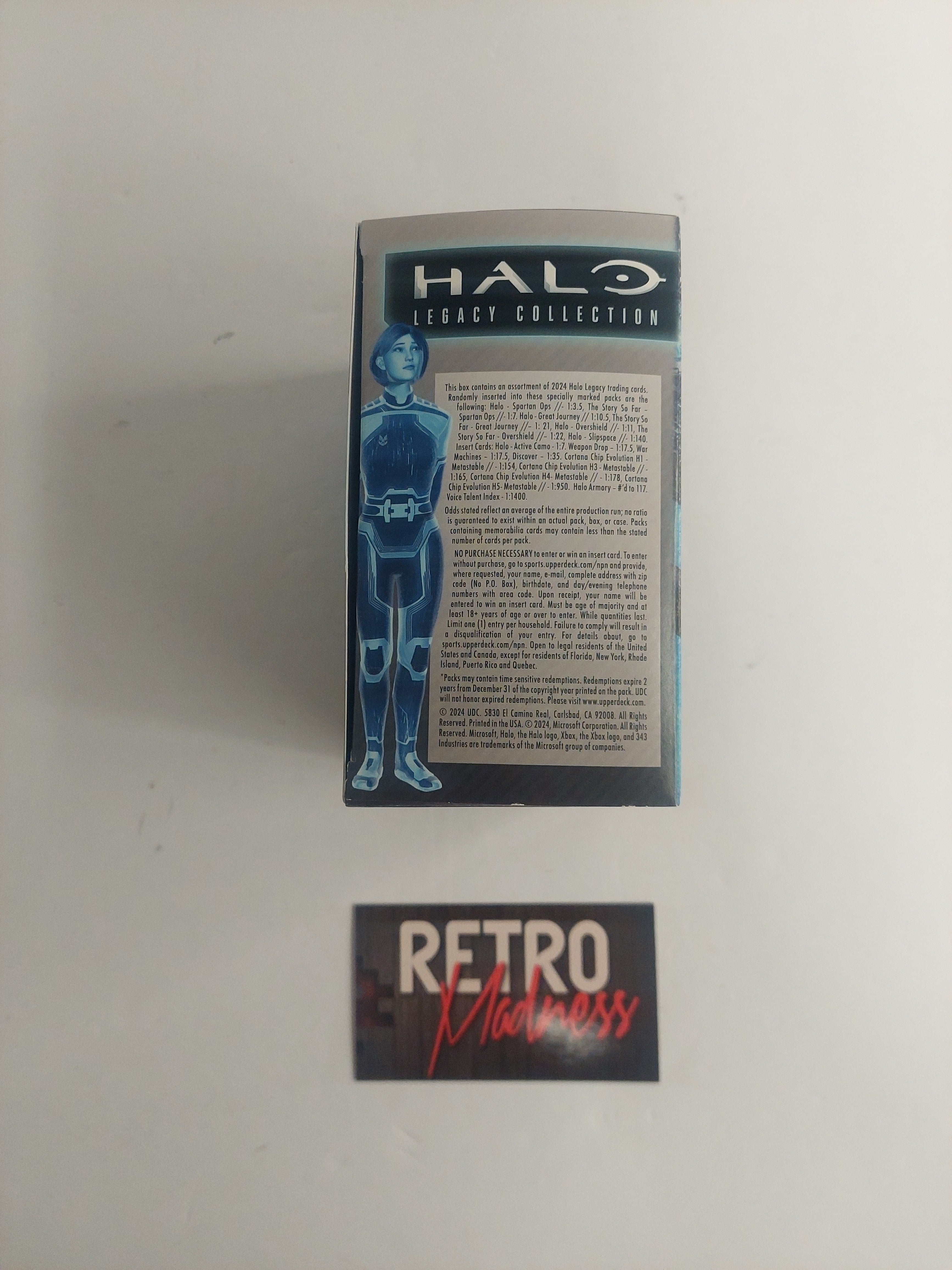 Halo Legacy Collection 56 Cards Upper Deck Opened Box