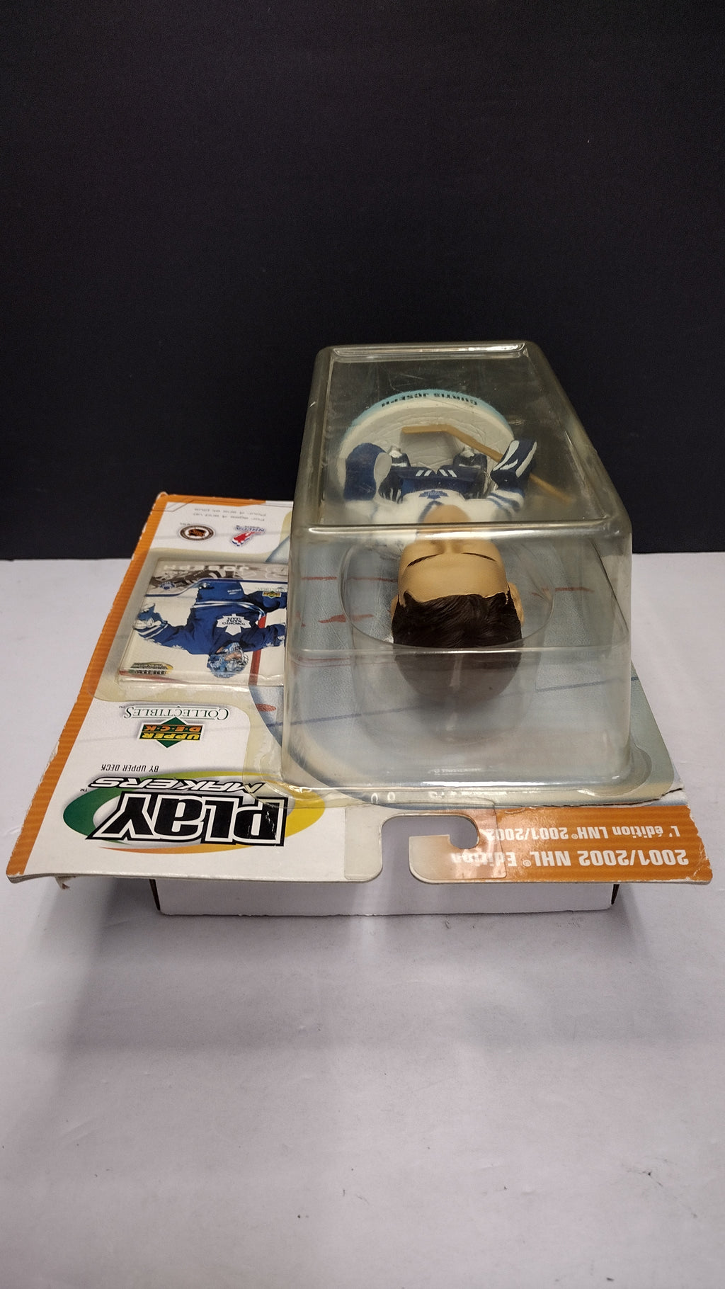 2001/2002 UPPER DECK NHL EDITION 'CURTIS JOSEPH' 'PLAY MAKERS' BOBBLEHEAD
