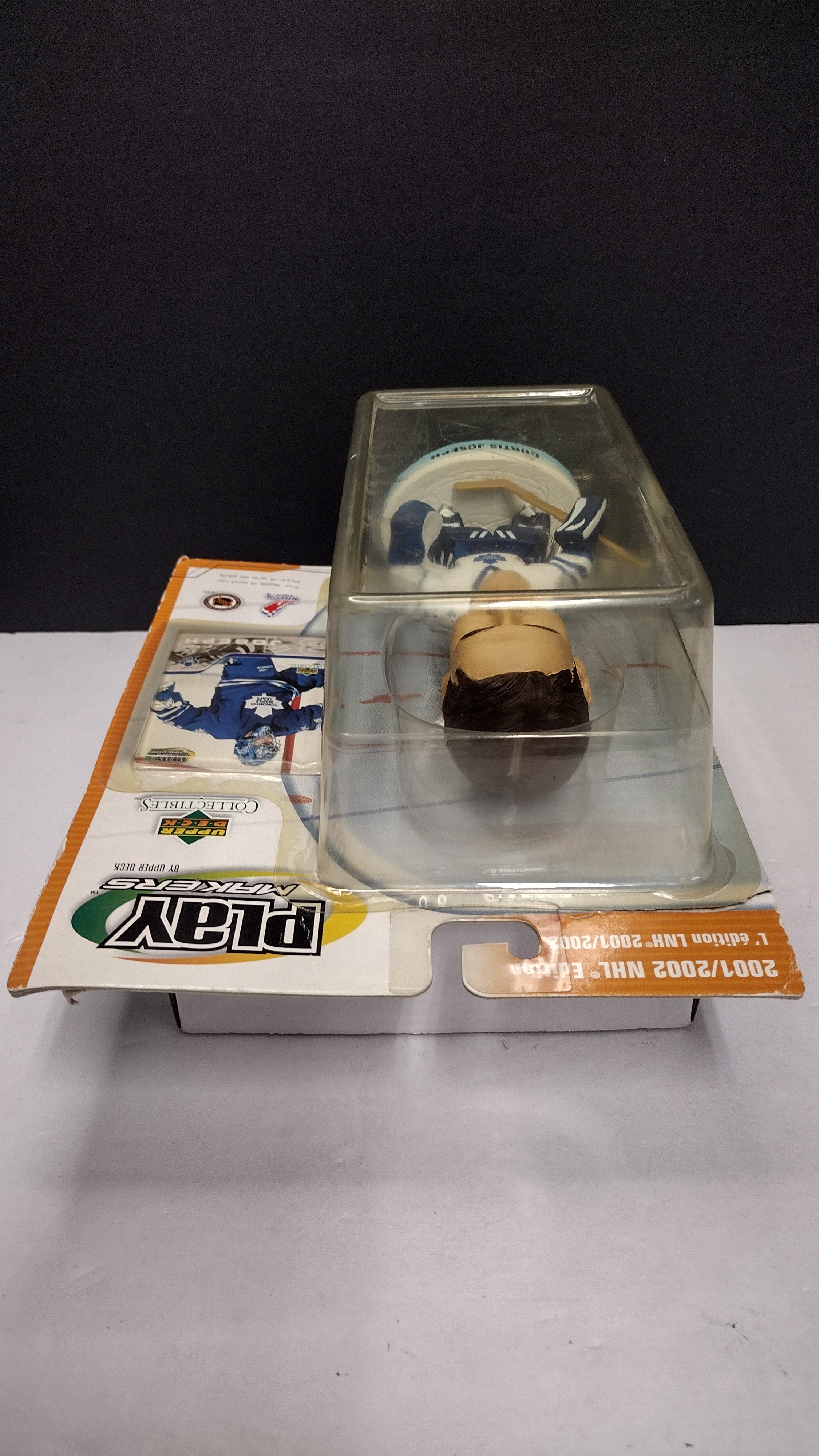 2001/2002 UPPER DECK NHL EDITION 'CURTIS JOSEPH' 'PLAY MAKERS' BOBBLEHEAD