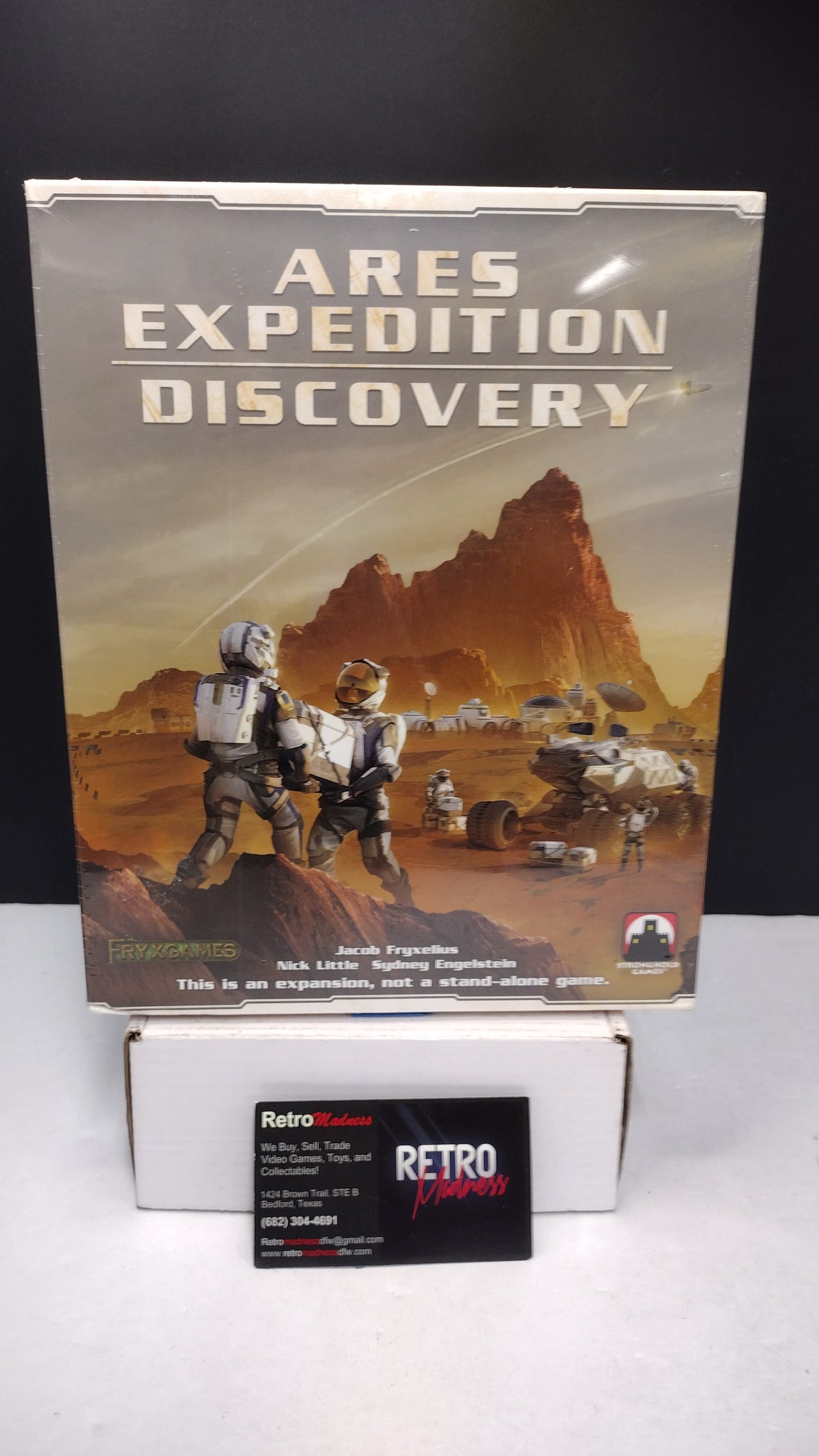 Terraforming Mars Ares Expedition Discovery Expansion Board Game New Sealed