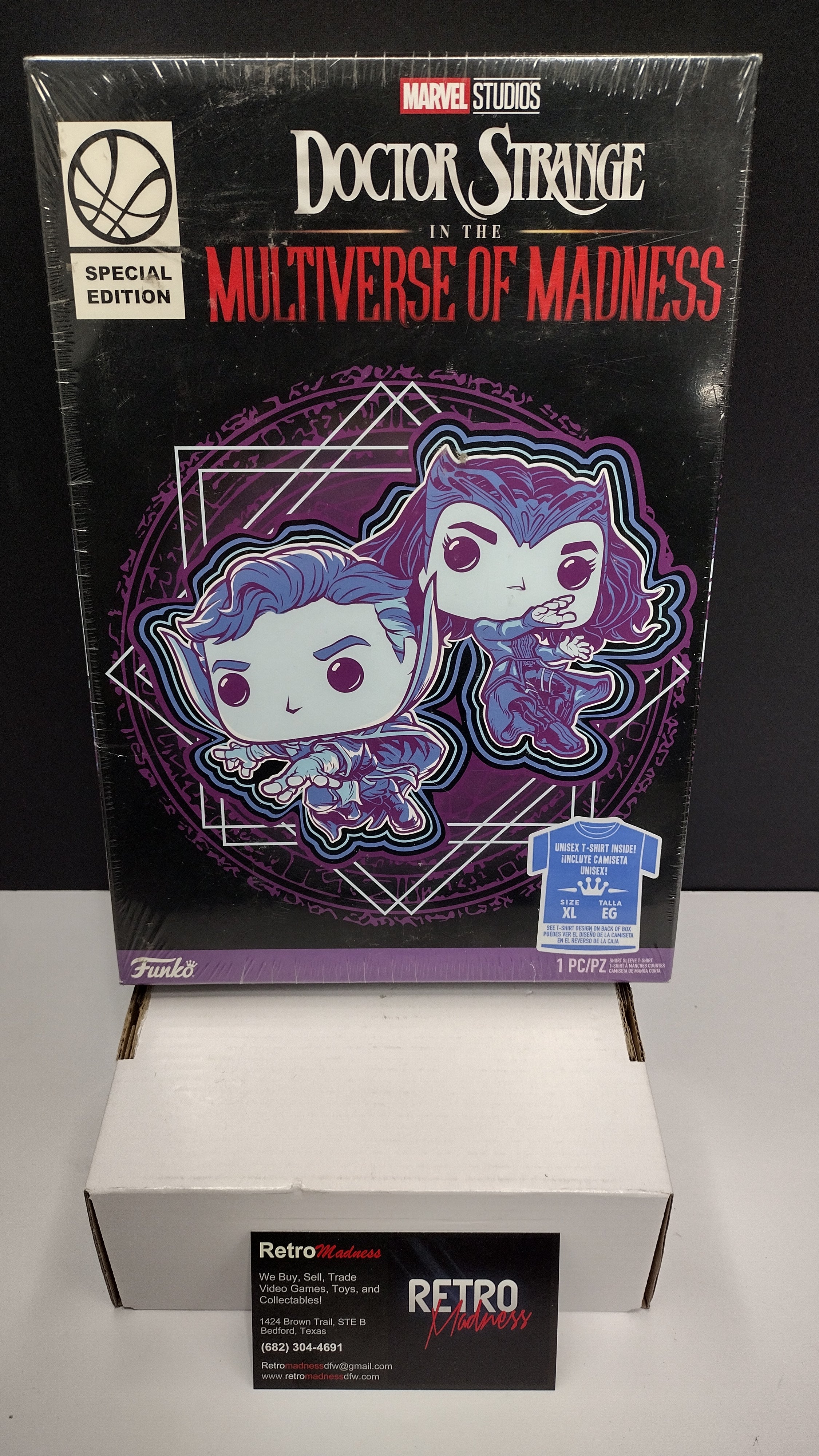 Funko Pop! Tees: Doctor Strange in the Multiverse of Madness – Size XL