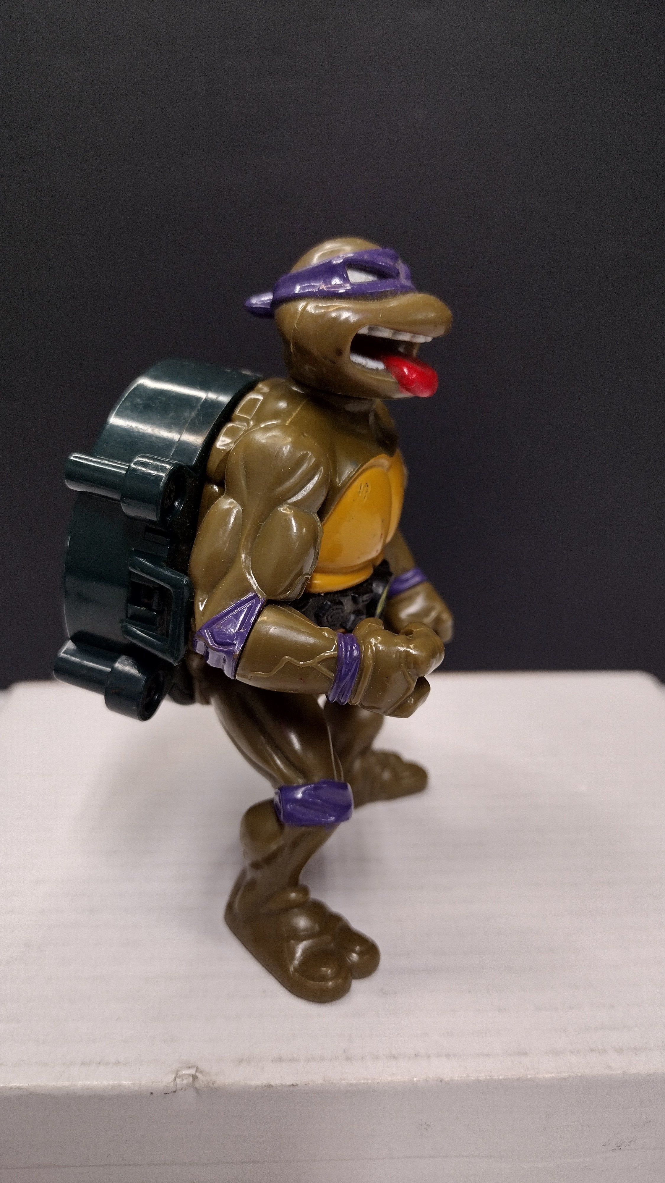 Vintage 1991 Playmates TMNT Talkin' Donatello Action Figure (Incomplete / Loose)
