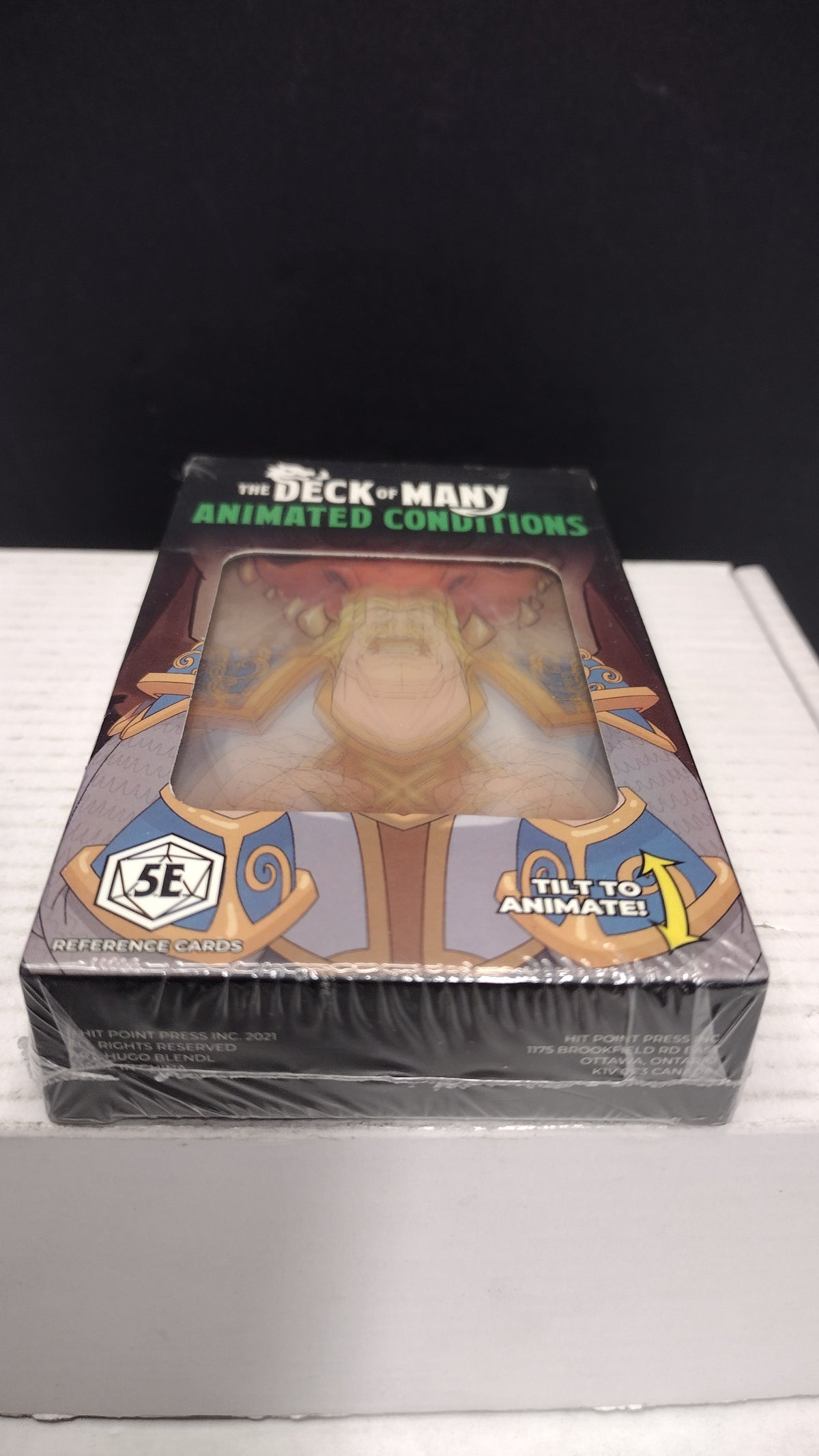 The Deck of Many: Animated Conditions- Dungeons & Dragons- Sealed