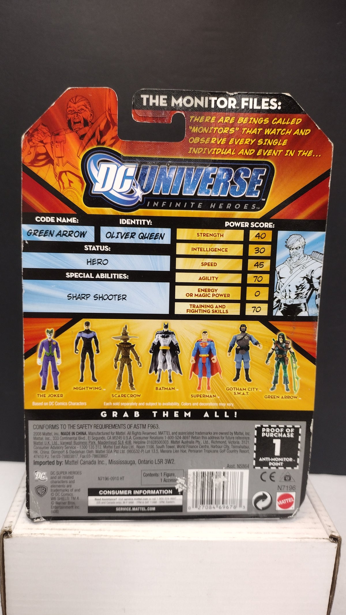 DC Universe Infinite Heroes Crisis Green Arrow Series 1 - 3.75 Figure Sealed