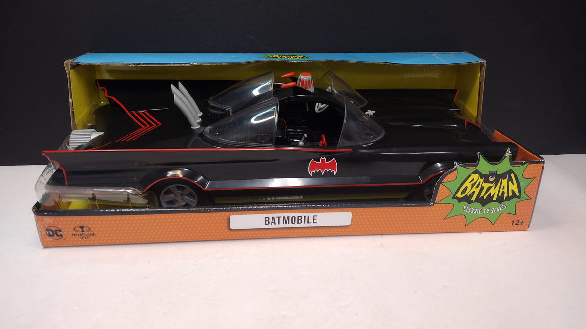 McFarlane DC Batmobile Batman 66 Classic TV Series Plastic Vehicle NIB Sealed
