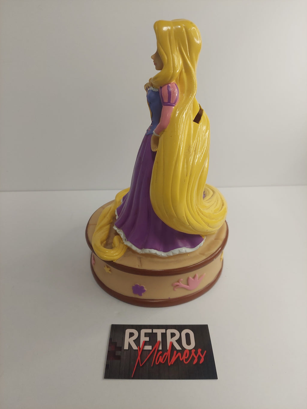 Disney Peachtree Playthings Tangled Rapunzel Princess 10" Coin Bank