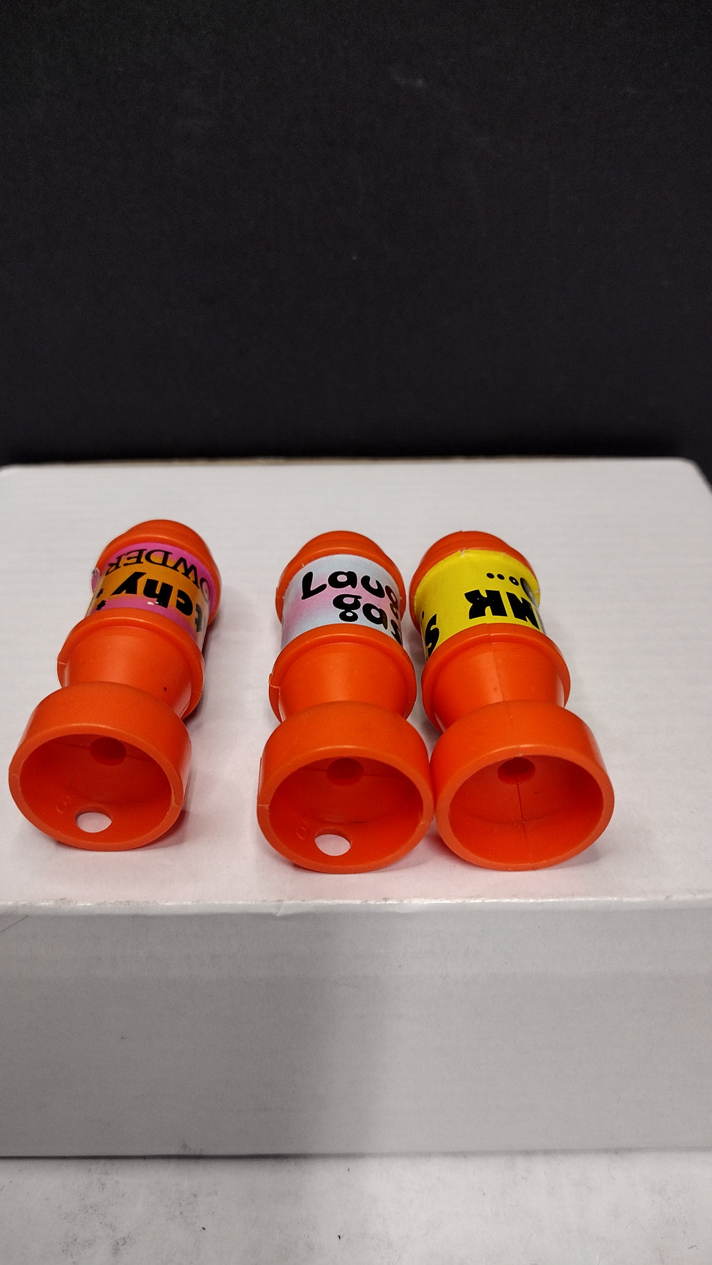 Vintage TMNT 1989 Turtle Party Wagon Bomb Accessory Lot (3 Bombs) OEM