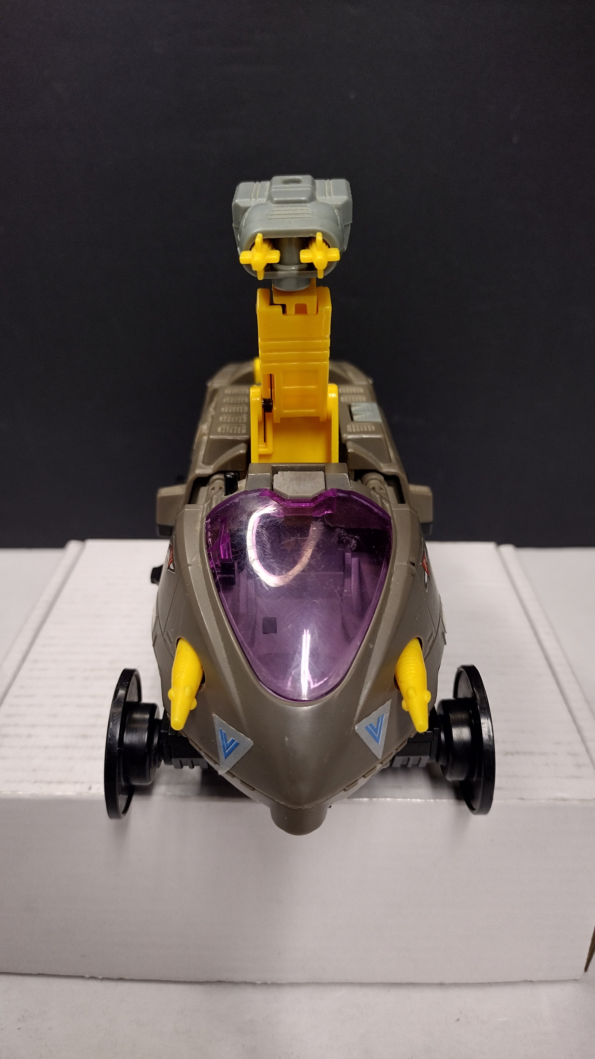 Vintage 1986 Coleco Starcom Shadow Raider Sneak Attack Vehicle (Incomplete / Mechanics Work)