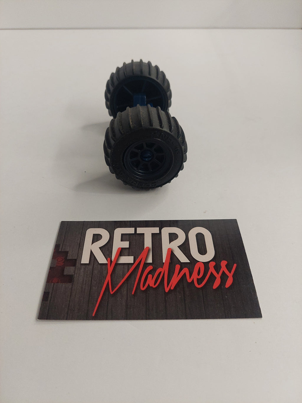 Vintage G.I. Joe Cobra ATV Ferret Tires and Axel Part