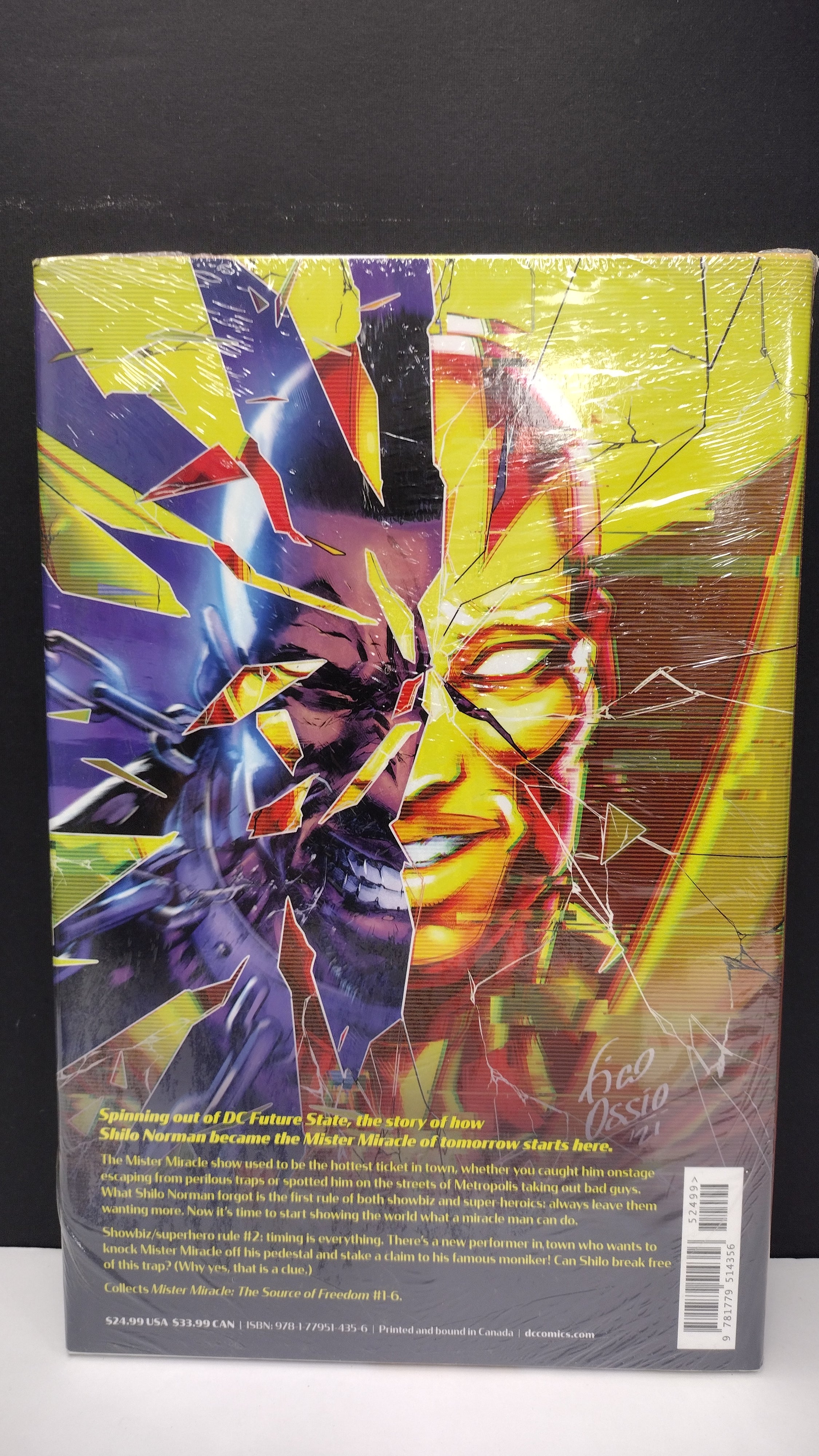 (MATURE) Mister Miracle: The Source of Freedom by Brandon Easton - Hardcover