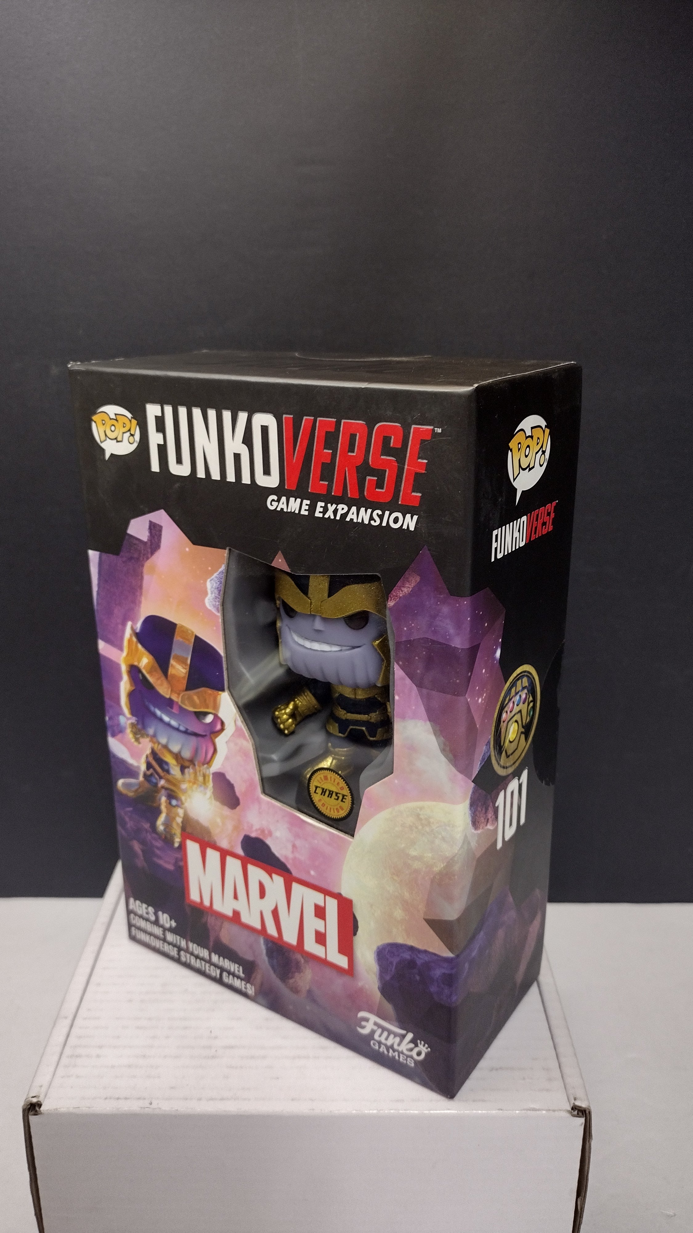 Funkoverse Marvel Thanos 101 Limited Edition Chase Pop Game Expansion (Open Box)