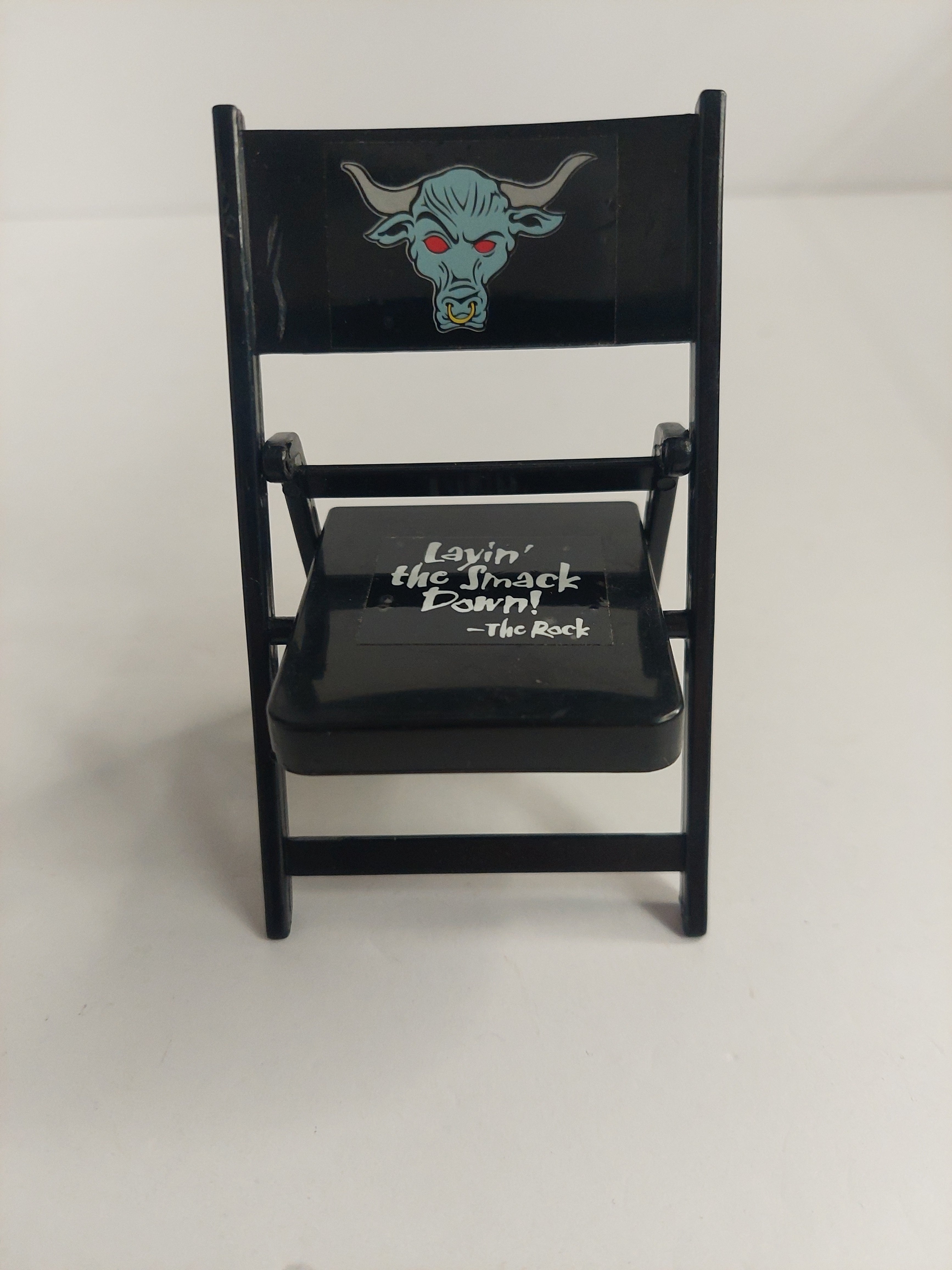 WWE The Rock “Layin’ The Smack Down!" Figure Chair Accessory ONLY