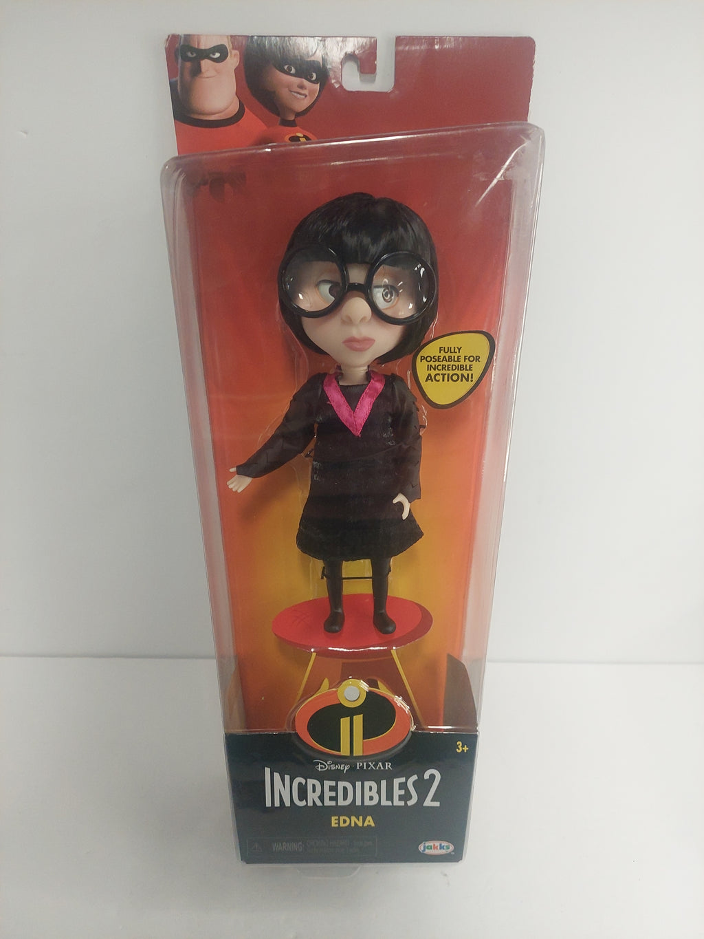 Disney Pixar Incredibles 2 Edna Doll Figure