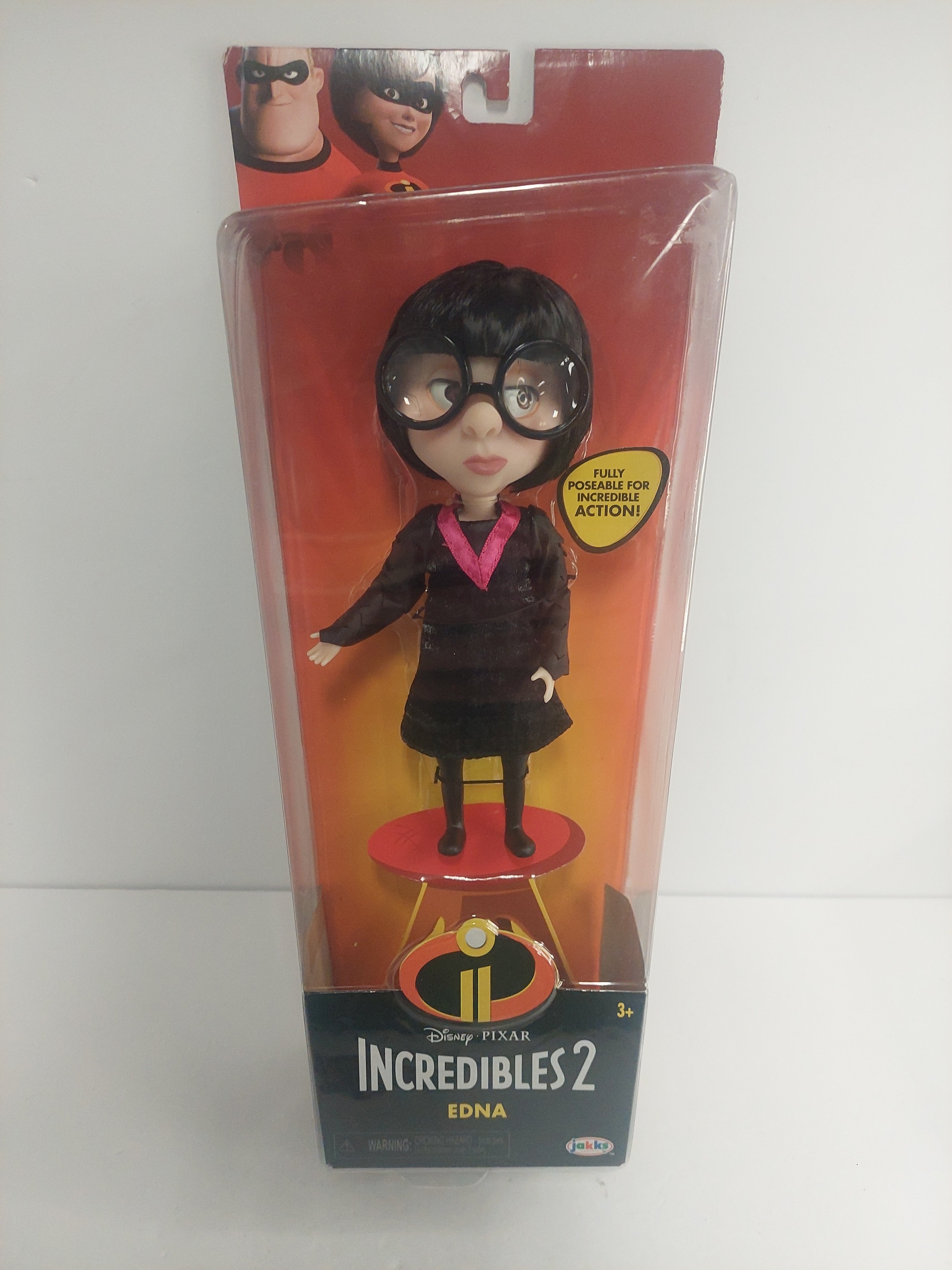 Disney Pixar Incredibles 2 Edna Doll Figure