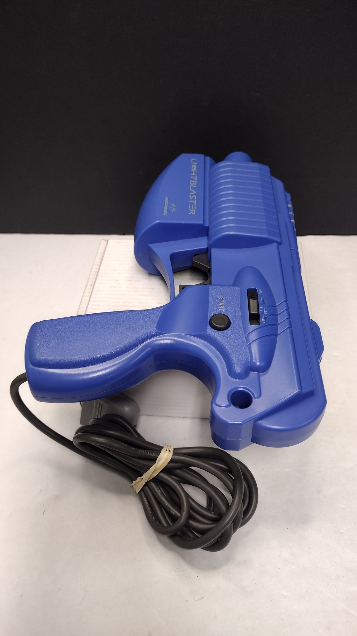Performance Light Blaster Gun- Sony PlayStation PS1- Blue Controller- Tested