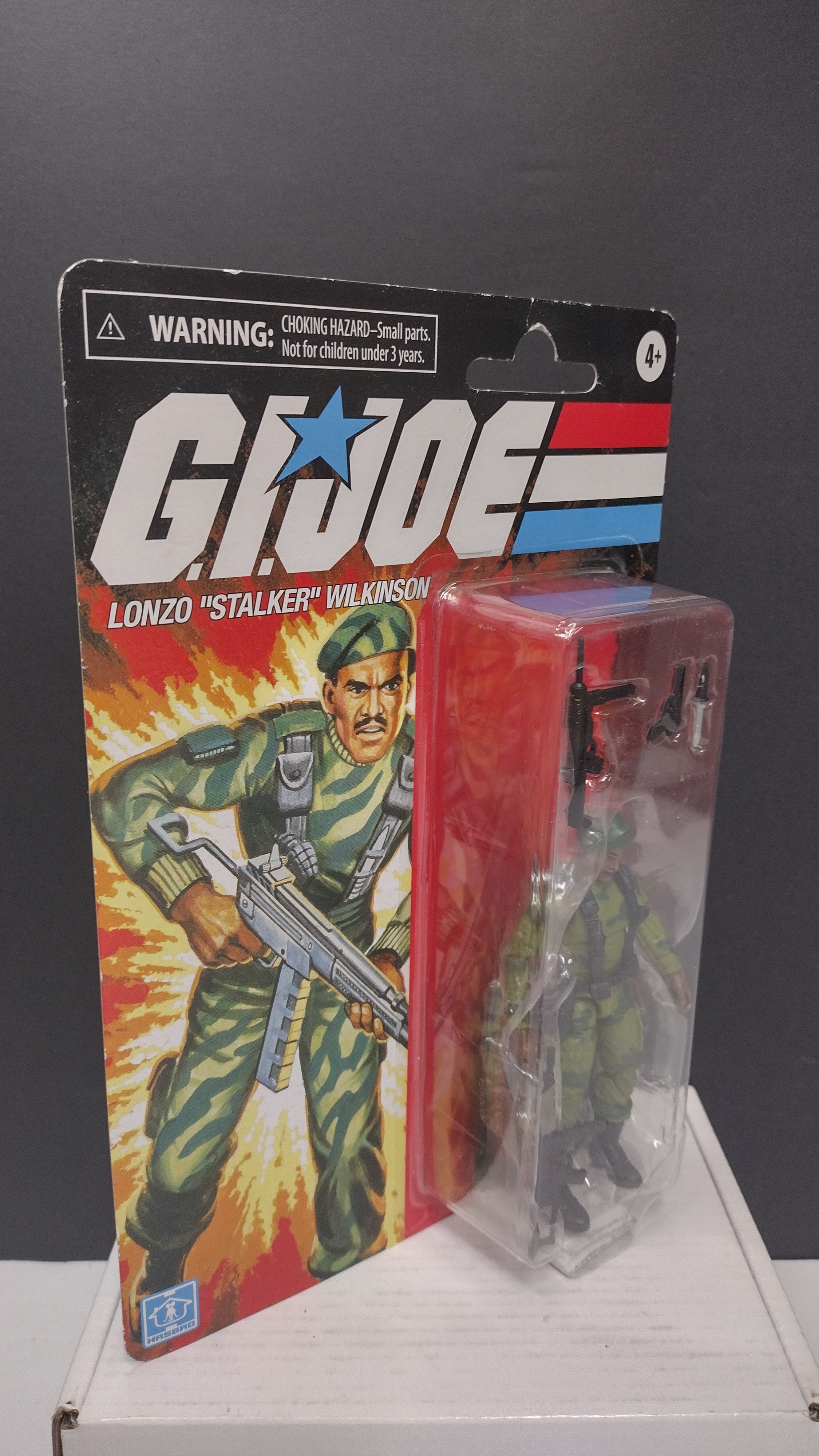 Hasbro GI Joe Retro Lonzo Stalker Wilkinson Figure Walmart Exclusive- Sealed