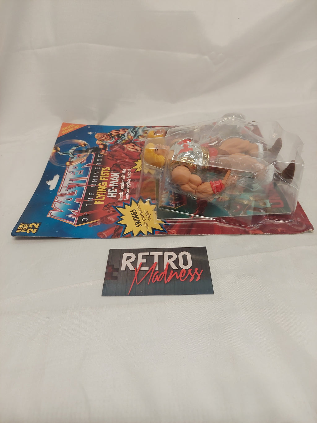 Masters of the Universe Flying Fists He-Man Deluxe Figure Set