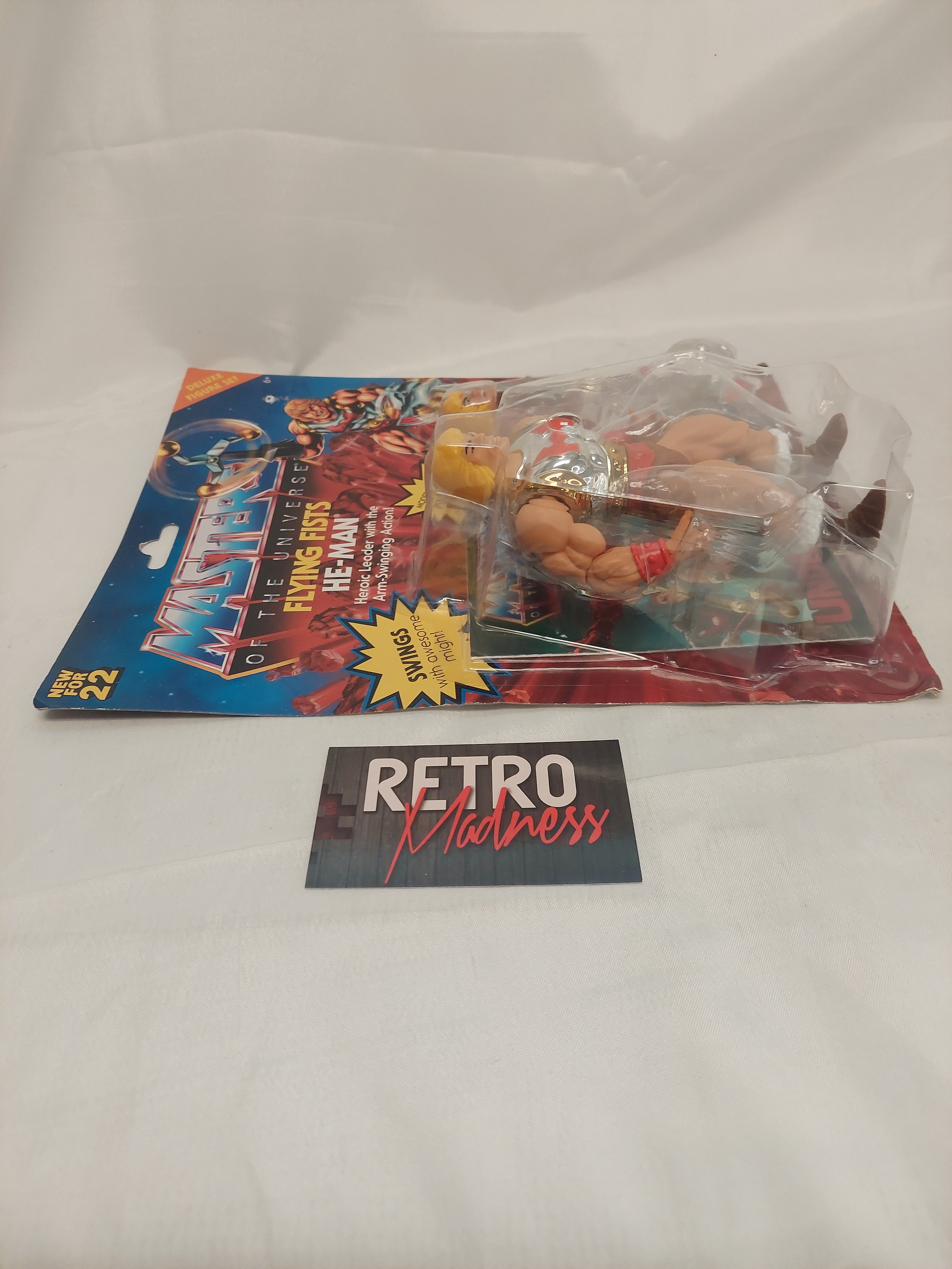 Masters of the Universe Flying Fists He-Man Deluxe Figure Set