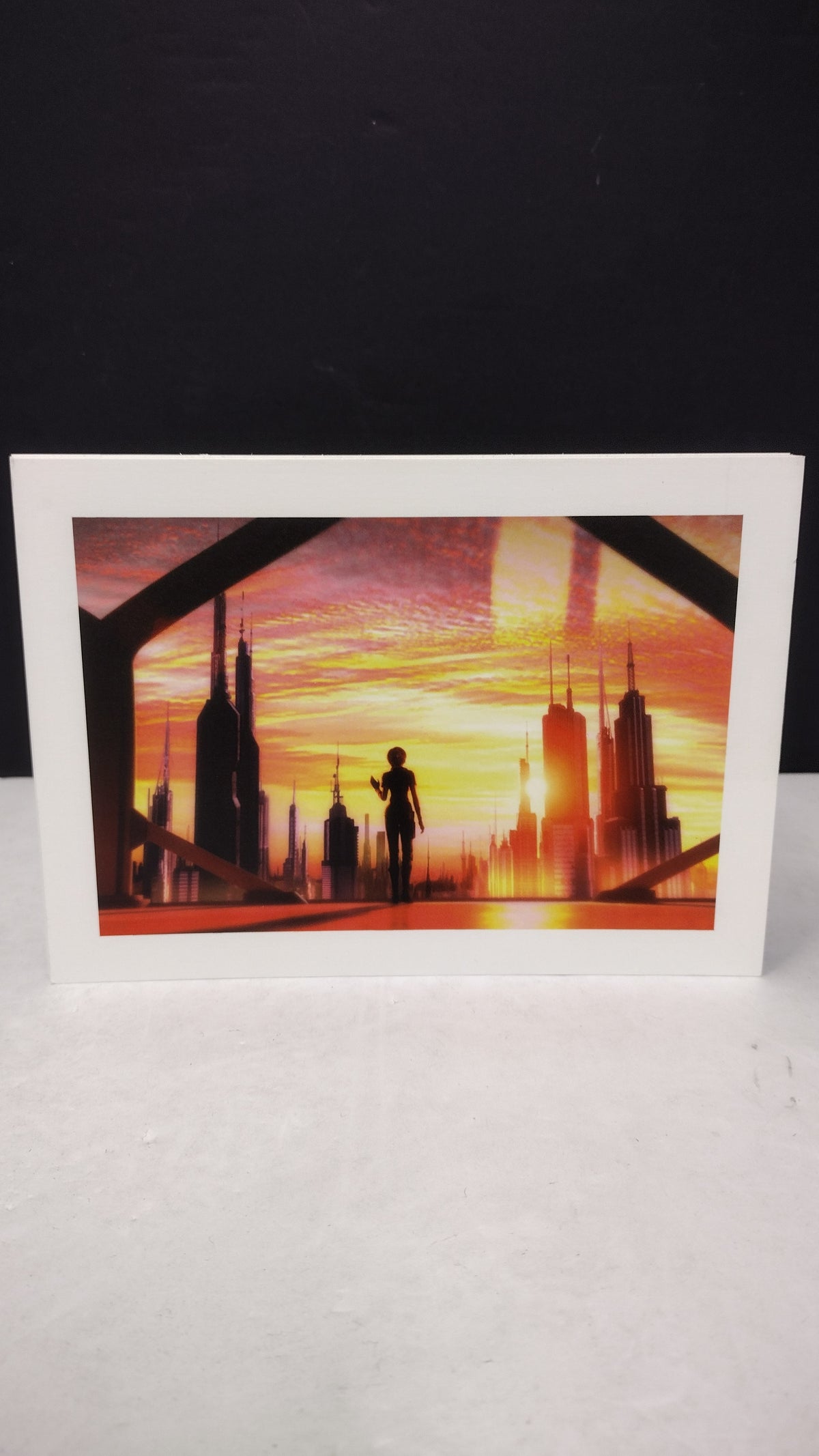 Vintage Metroid Other M Art Folio Art Book with Black Case & 16 Cards Nintendo