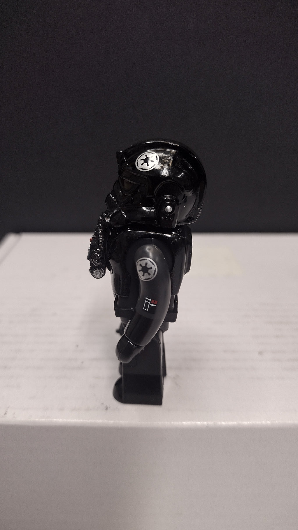 Authentic Star Wars x Medicom Toy: Kubrick Series 6 – TIE Fighter Pilot 100% Micro Figure with Blaster • Tomy 2006