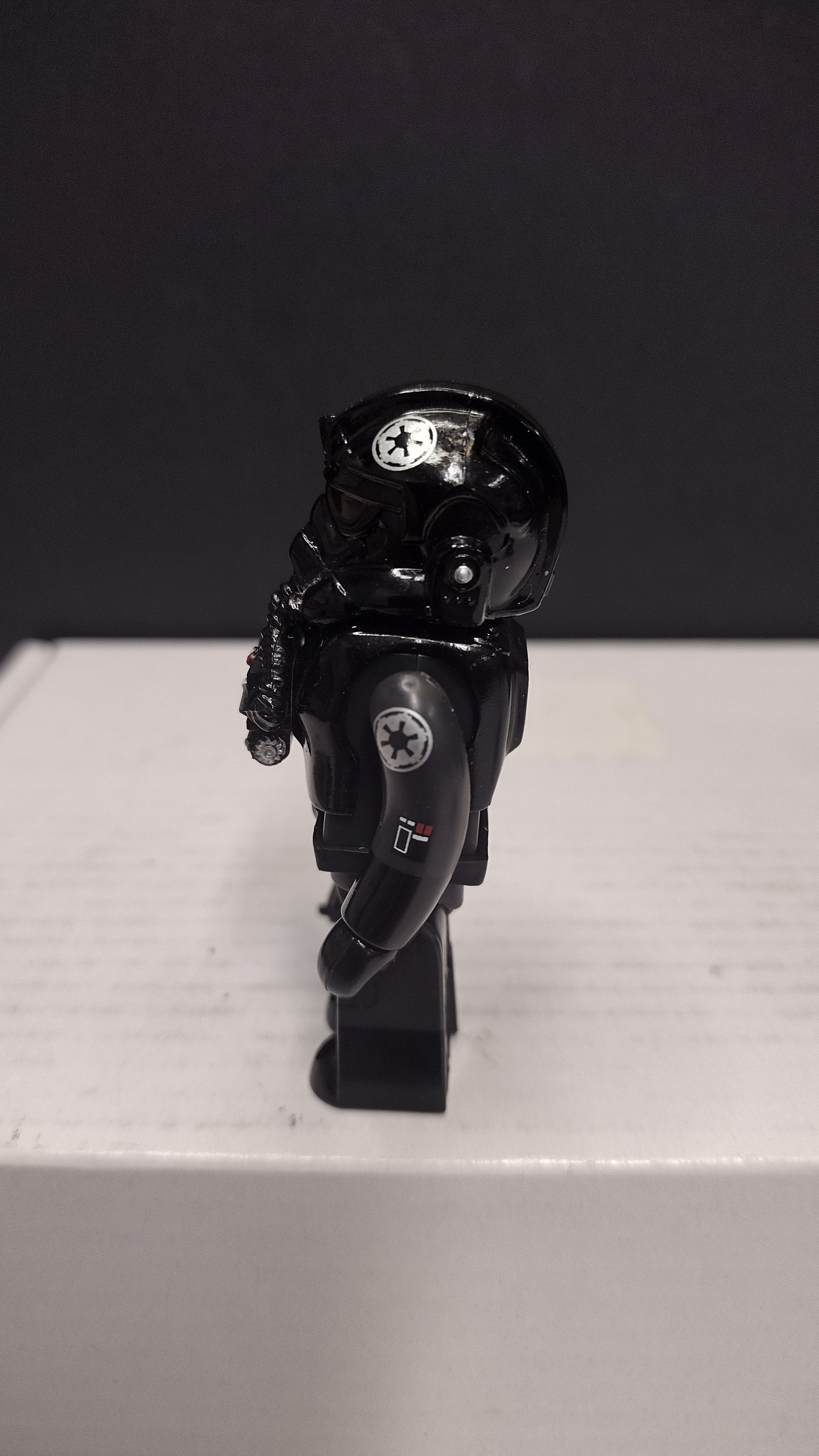 Authentic Star Wars x Medicom Toy: Kubrick Series 6 – TIE Fighter Pilot 100% Micro Figure with Blaster • Tomy 2006