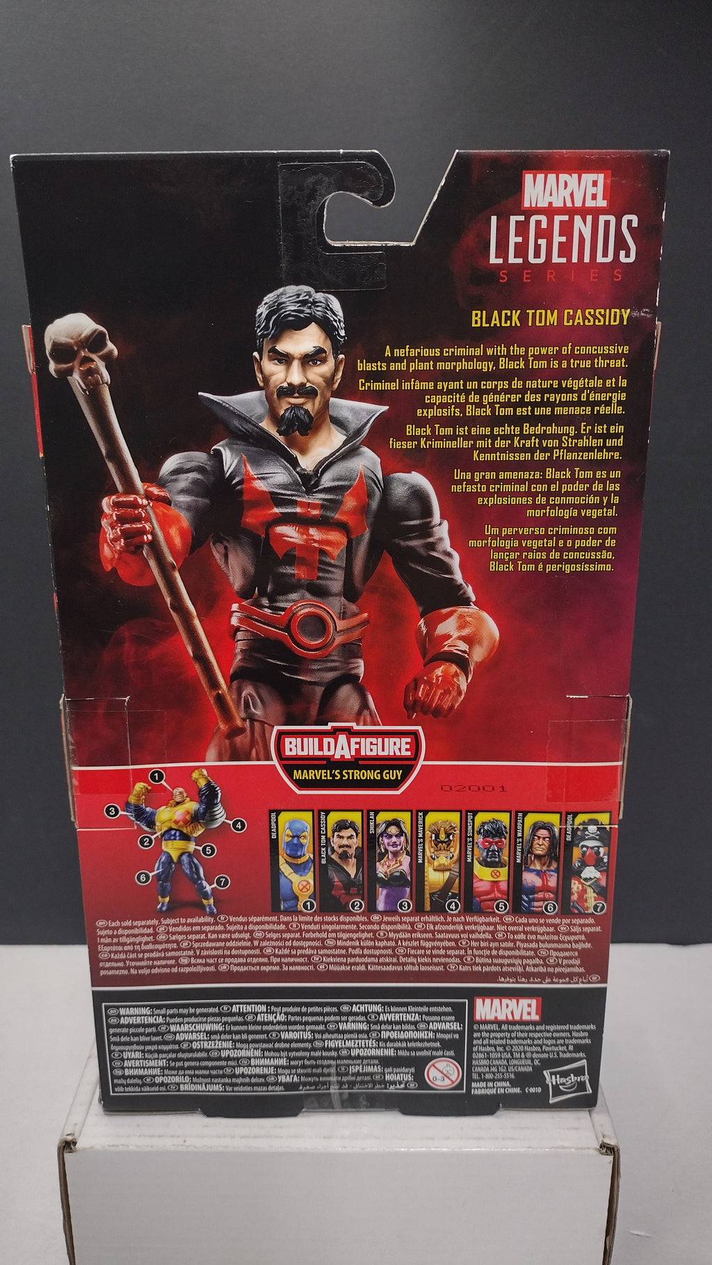 Hasbro Marvel Legends X-Men Deadpool Wave Black Tom Cassidy Action Figure (6-Inch Scale - In Box, No BAF)