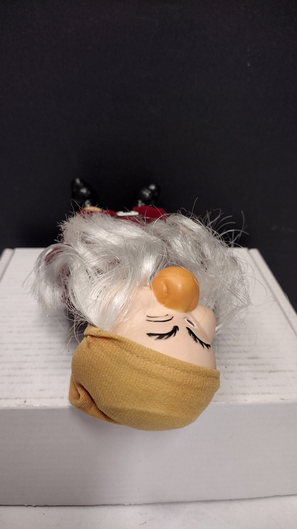 Vintage Bikin Grumpy Doll 6.5" Walt Disney Snow White & The Seven Dwarfs Loose with Clothes