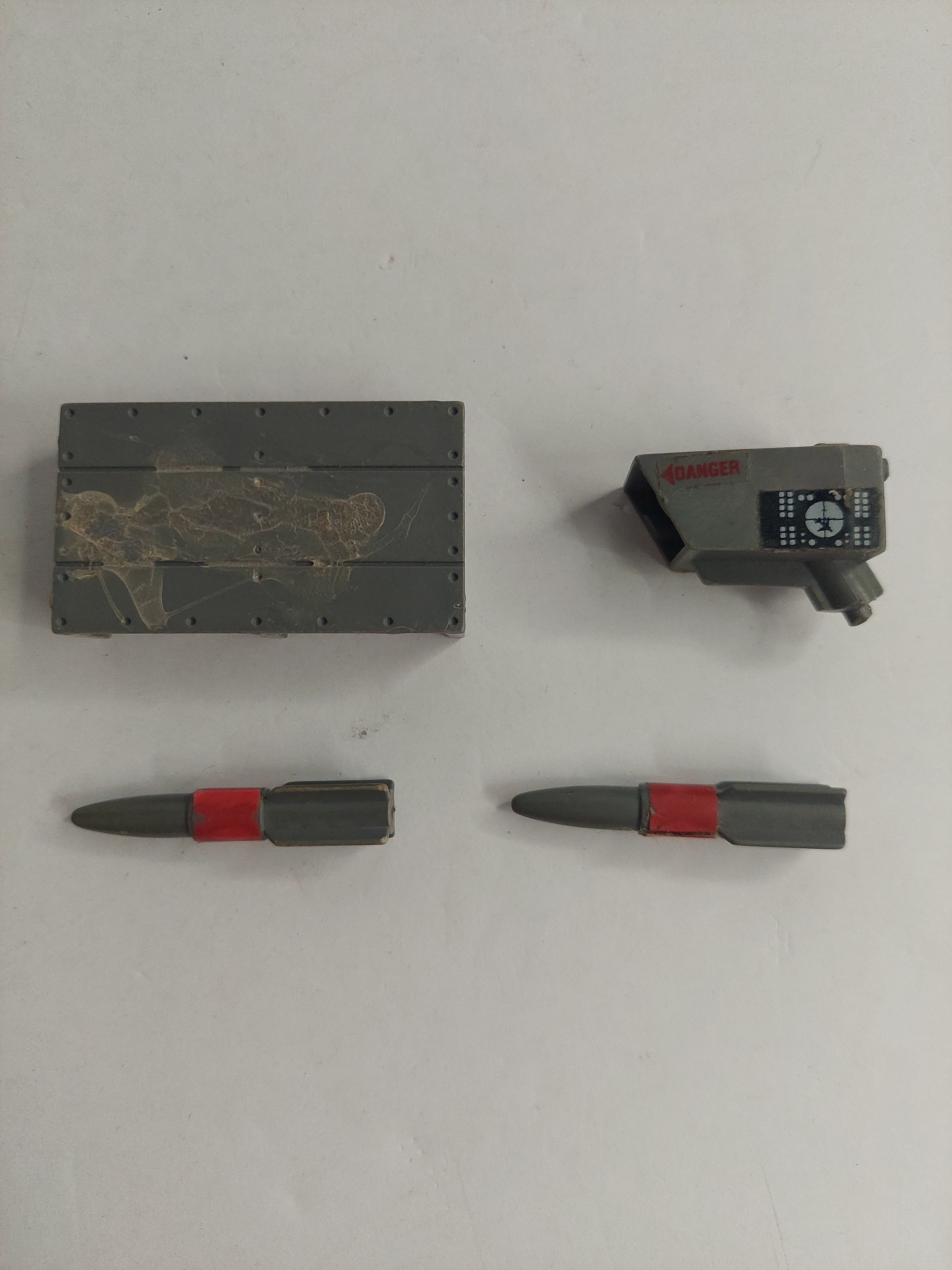 G.I. Joe 1984 Missile Defense Unit Parts