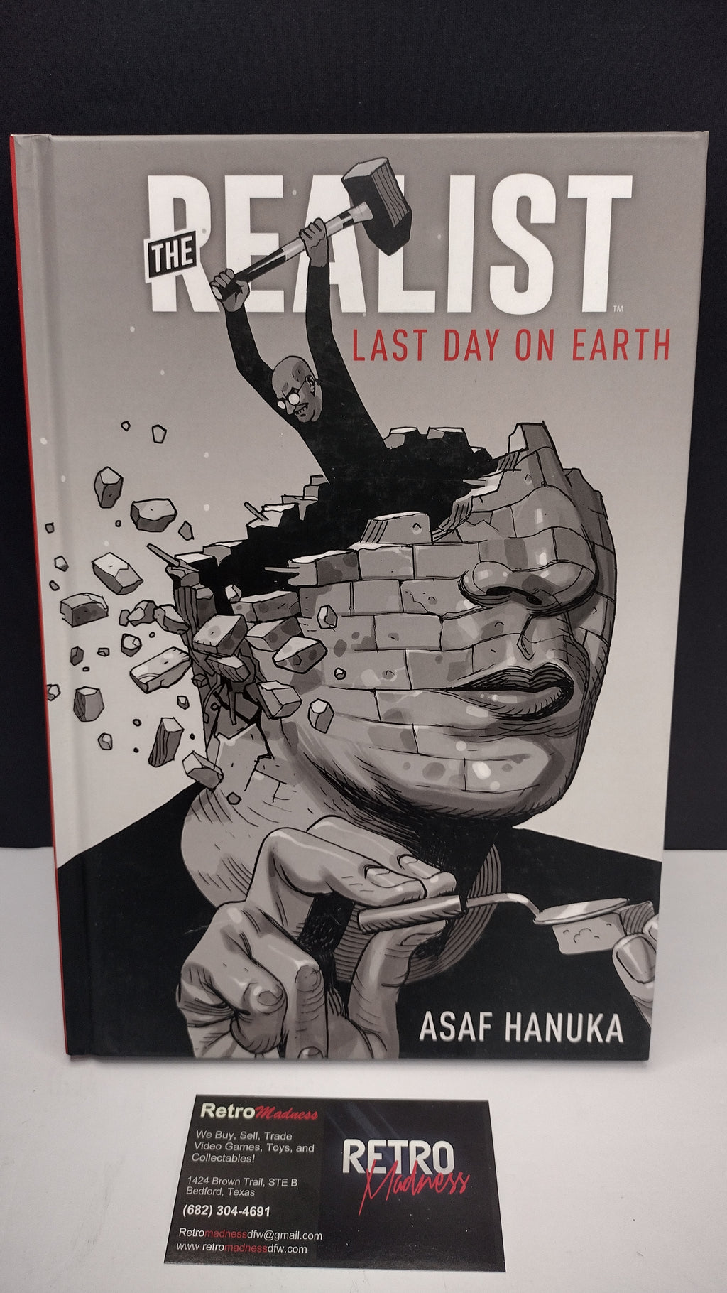 The Realist: The Last Day on Earth by Asaf Hanuka – Hardcover Graphic Novel