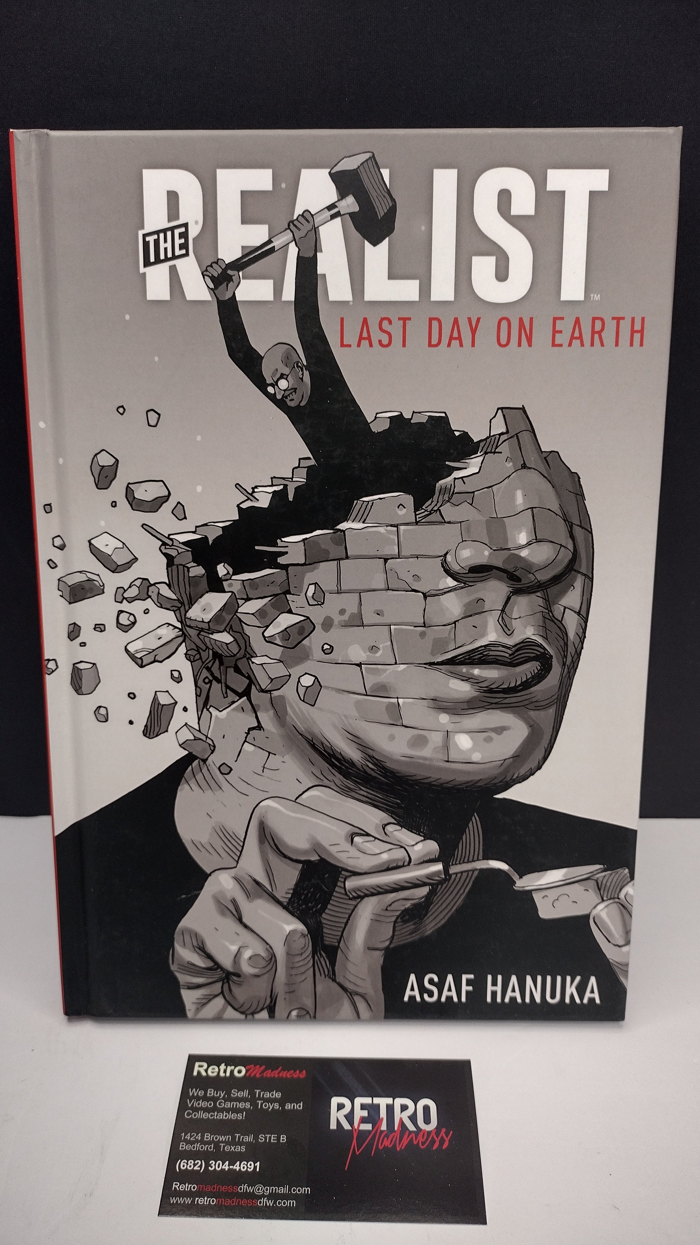 The Realist: The Last Day on Earth by Asaf Hanuka – Hardcover Graphic Novel