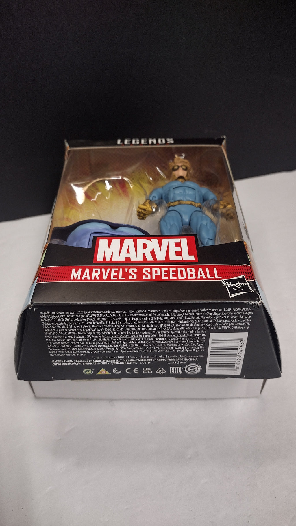 Hasbro Marvel Legends Series Marvel's Speedball 6-Inch Action Figure (Open Box / Includes BAF Torso)