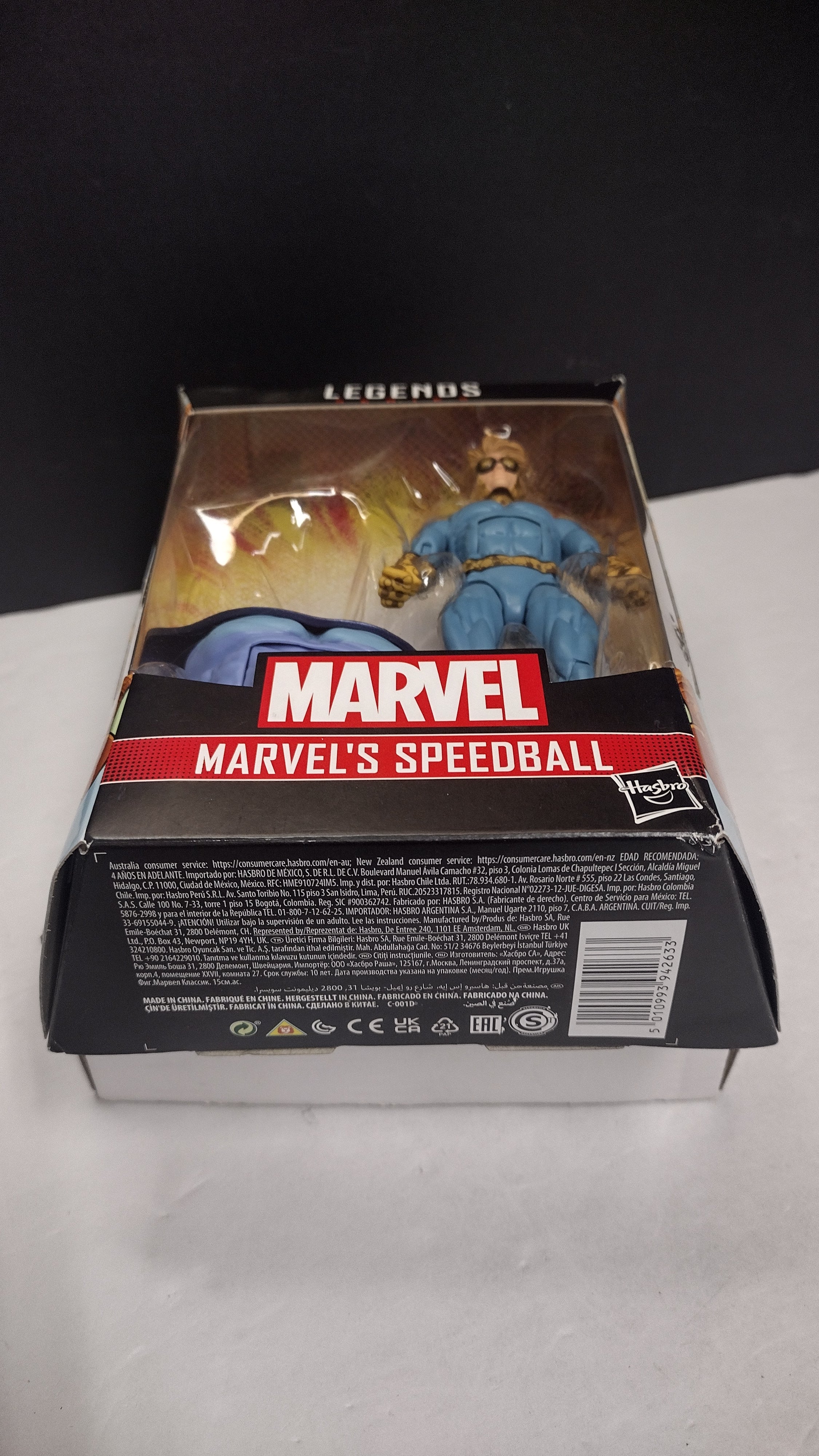 Hasbro Marvel Legends Series Marvel's Speedball 6-Inch Action Figure (Open Box / Includes BAF Torso)