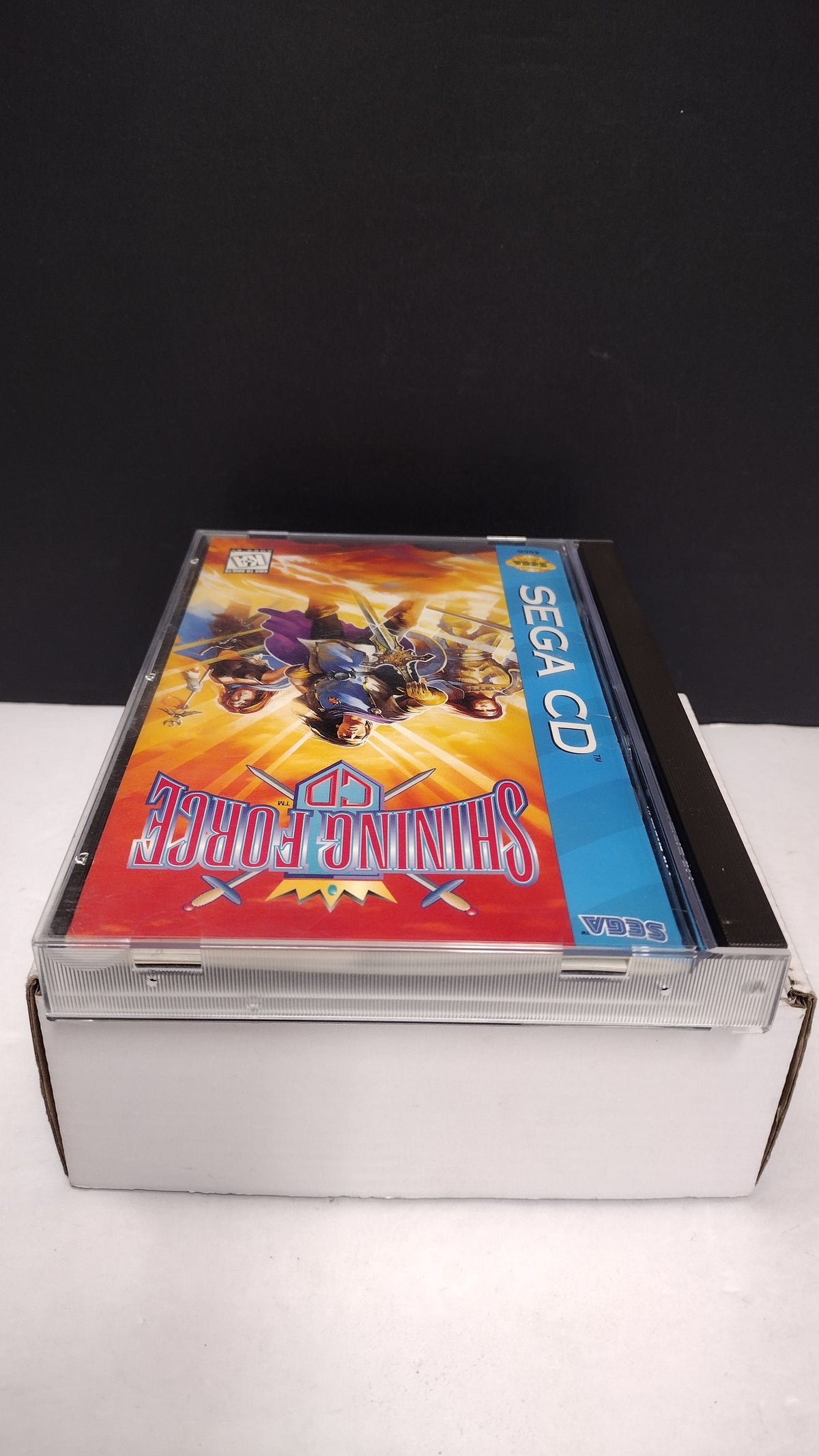 Sega CD Shining Force CD Original Jewel Case & Manual ONLY - No Game Disc
