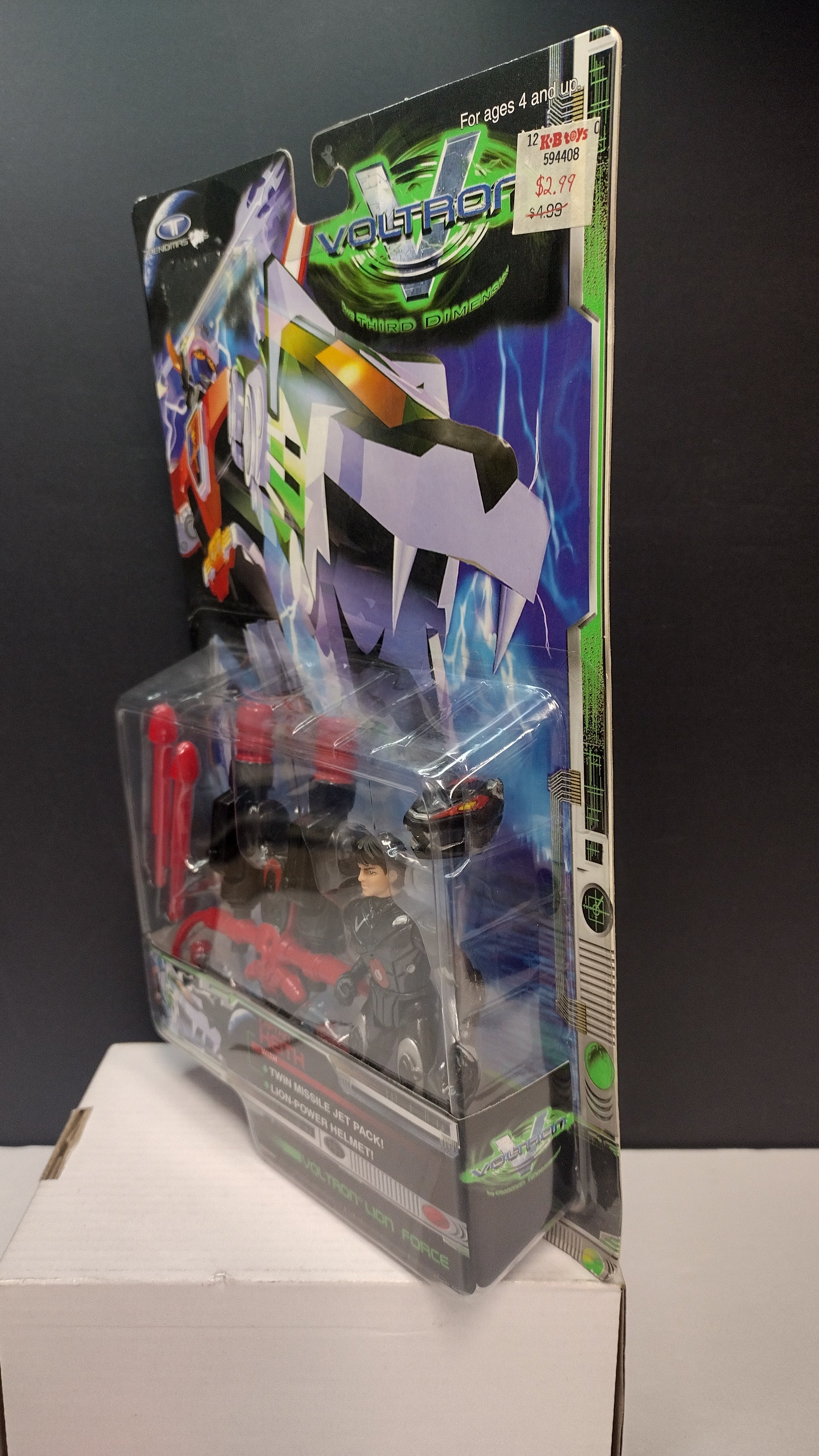 1998 Voltron: The Third Dimension – Captain Keith "Lion Force" Action Figure