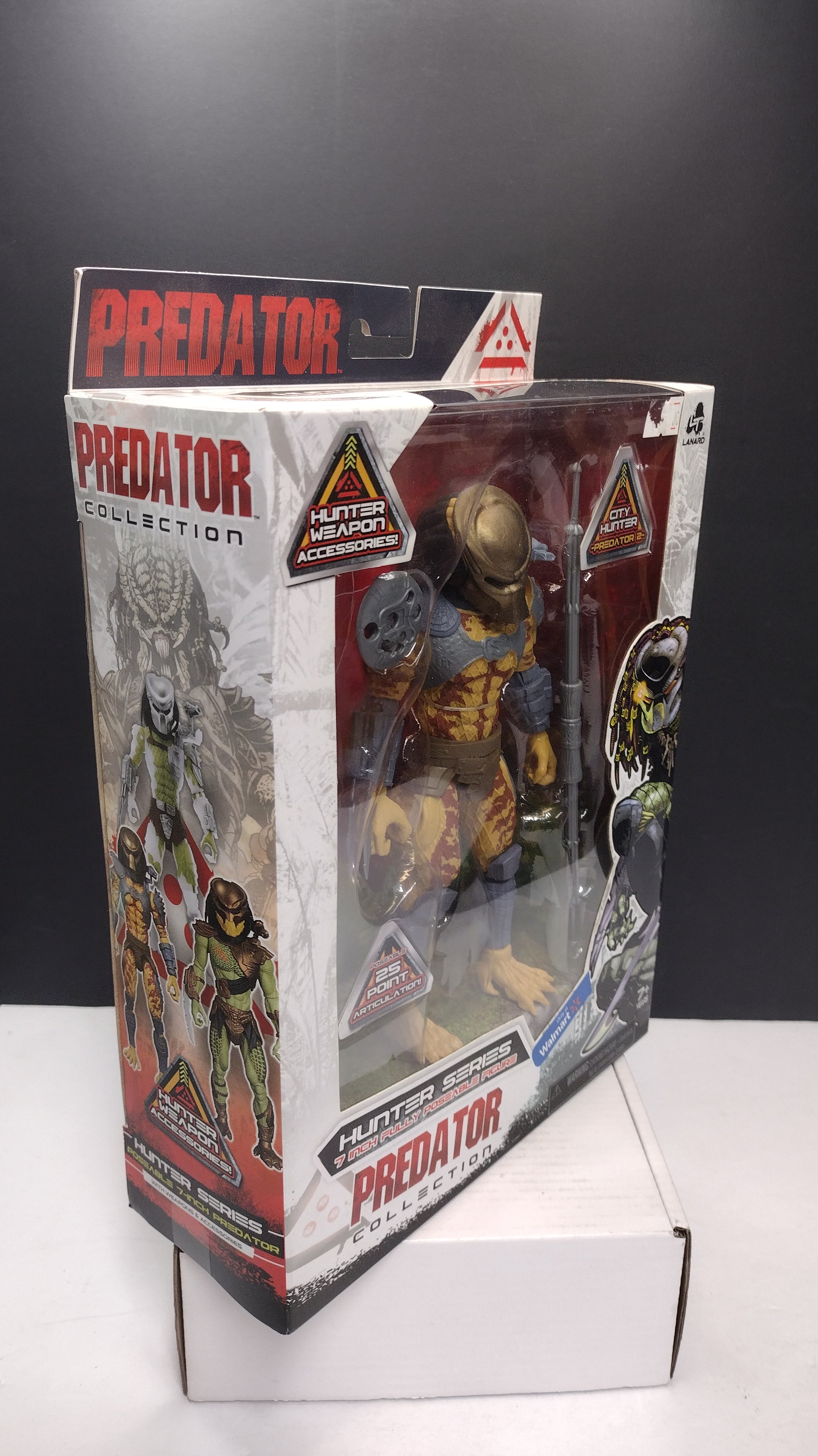Lanard Alien vs. Predator – 7" City Hunter Predator "Battle Action" Figure • Walmart Exclusive (NIB)
