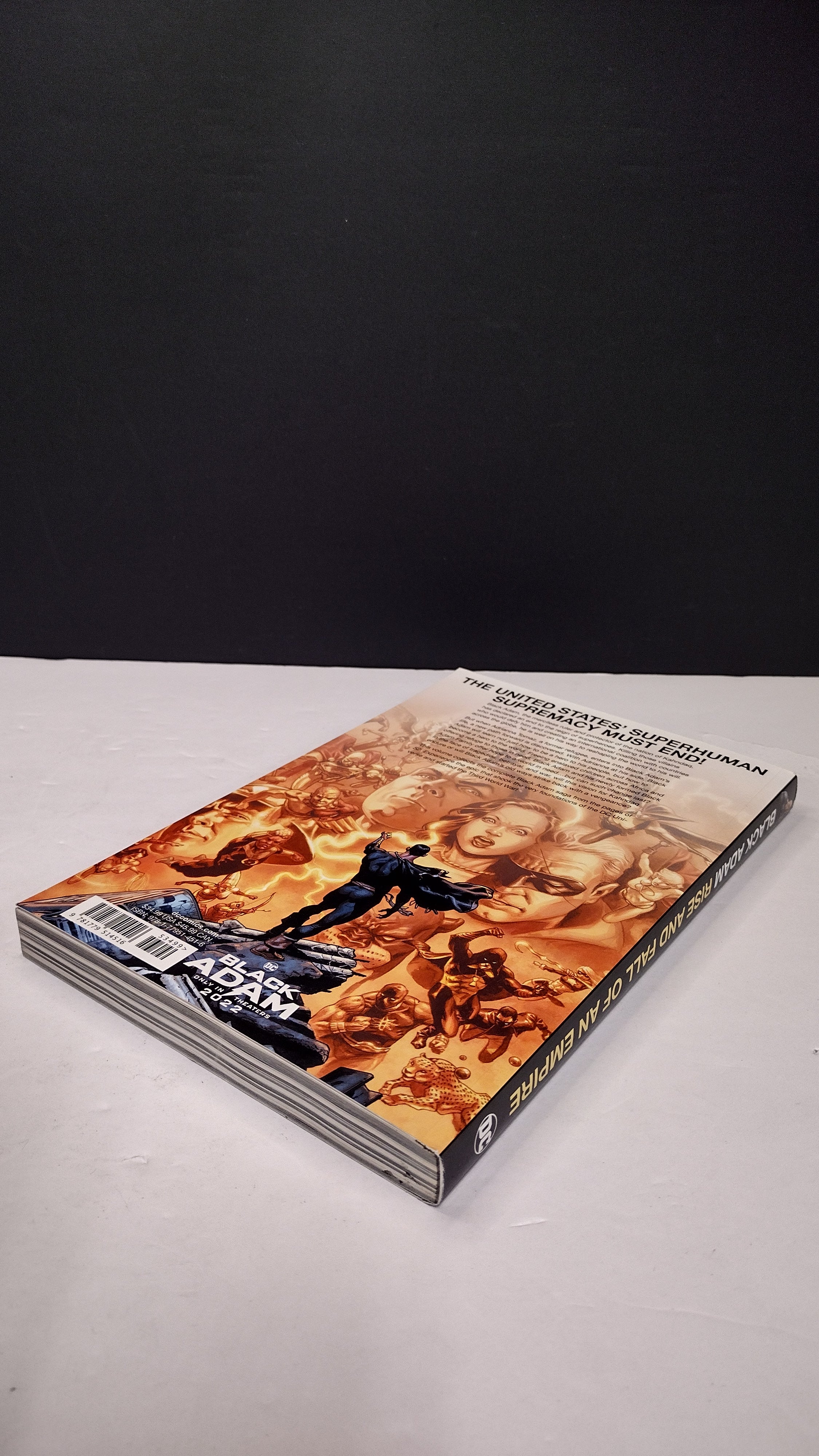 Black Adam: Rise and Fall of an Empire by Geoff Johns – New Paperback