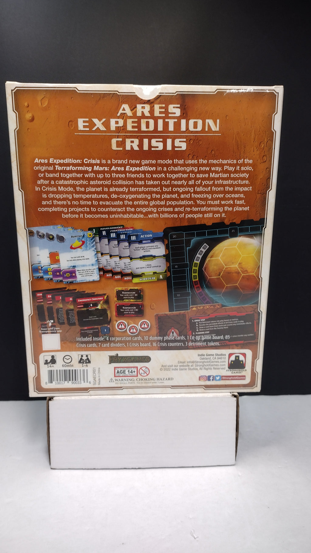 Terraforming Mars Ares Expedition Crisis Expansion Board Game New Sealed