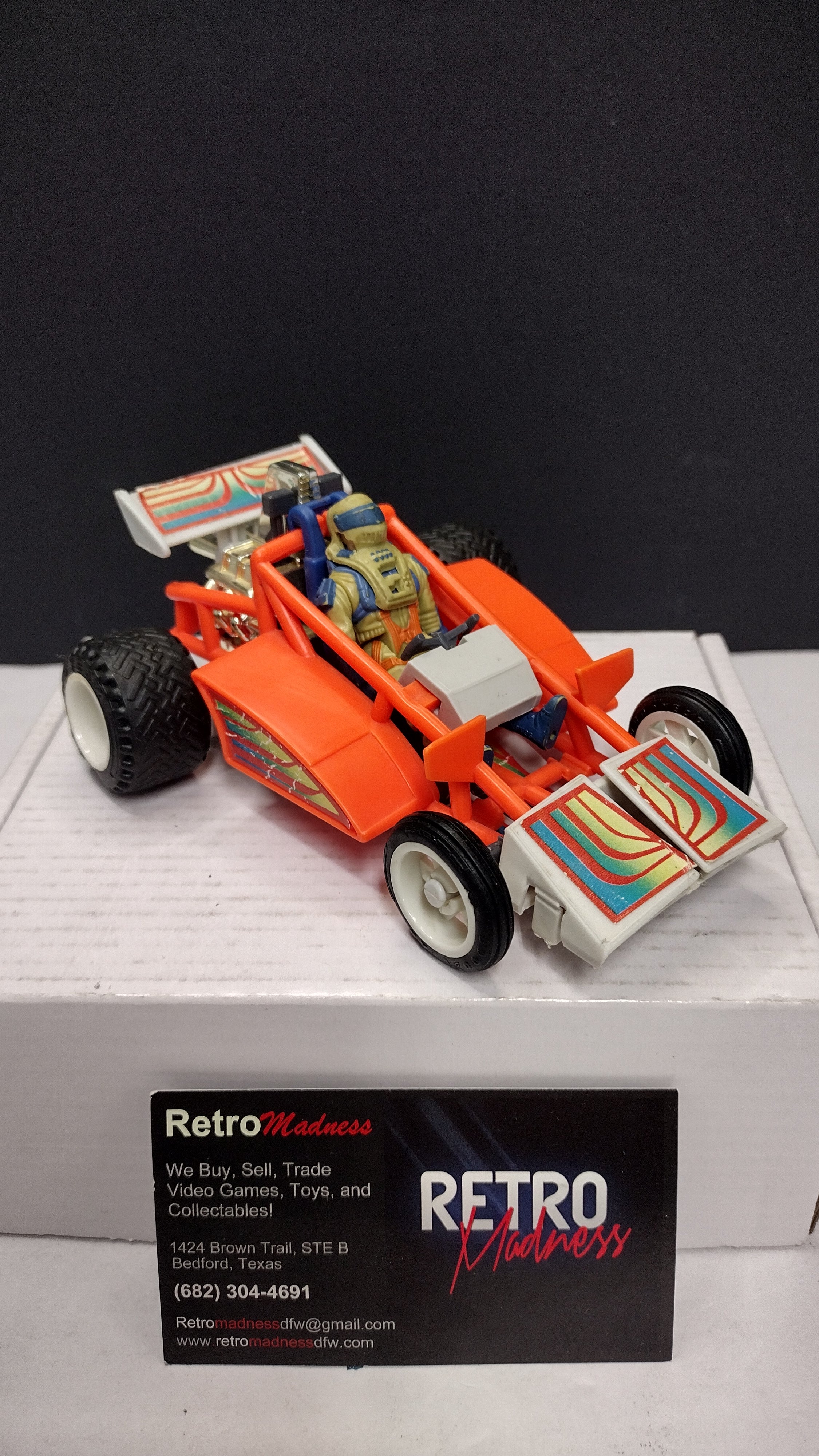 Vintage 1986 Kenner M.A.S.K. Series 2 Firefly & Julio Lopez (Loose / 100% Complete)