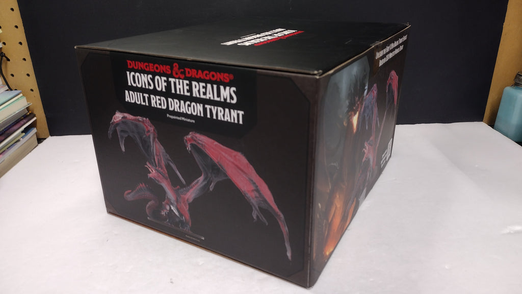 D&D Icons of the Realms Adult Red Dragon Tyrant Figure WizKids Sealed