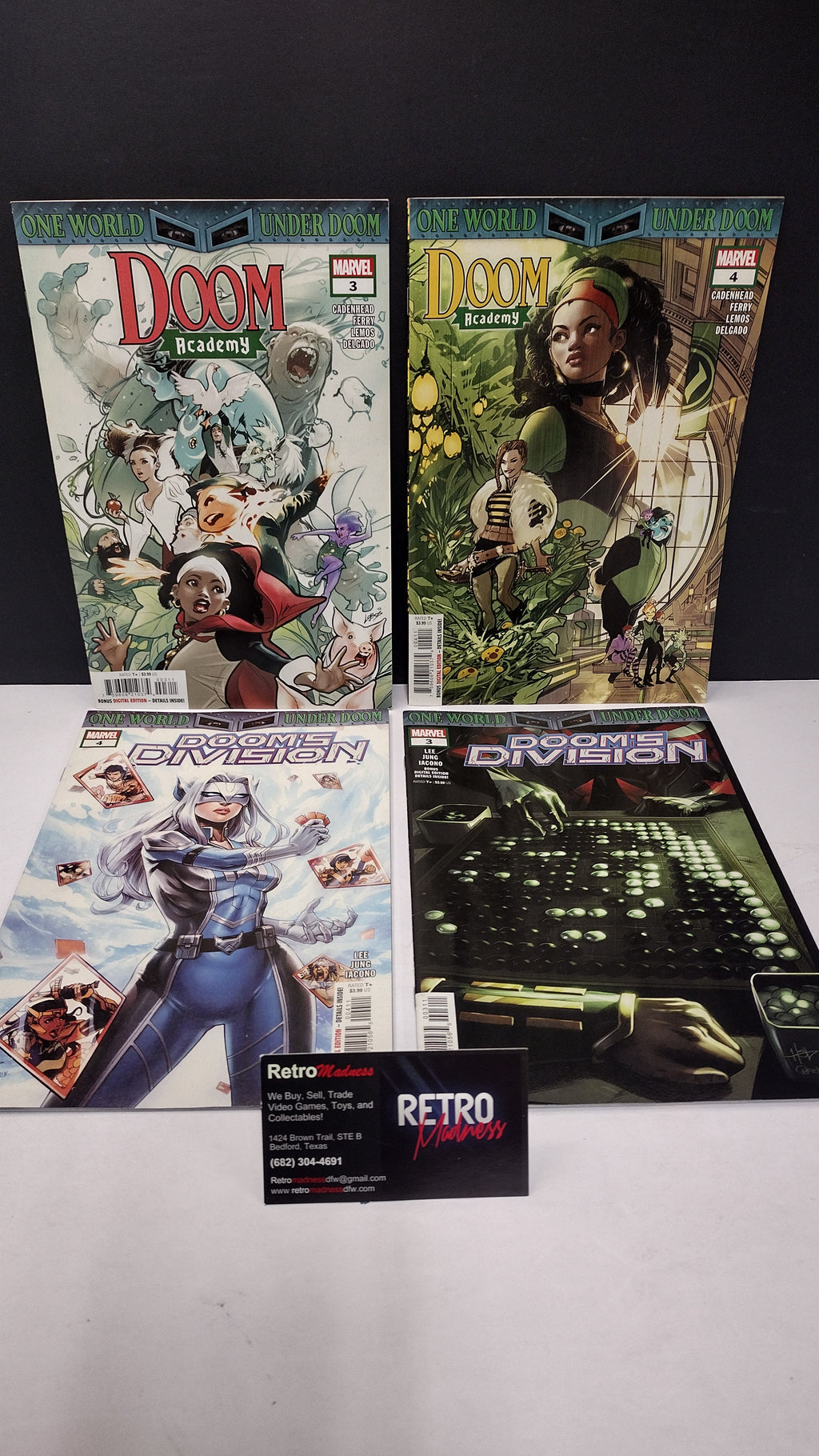 Marvel Comics Modern Era Lot – 4 Book Set - Lot O (Brand New / Unread)