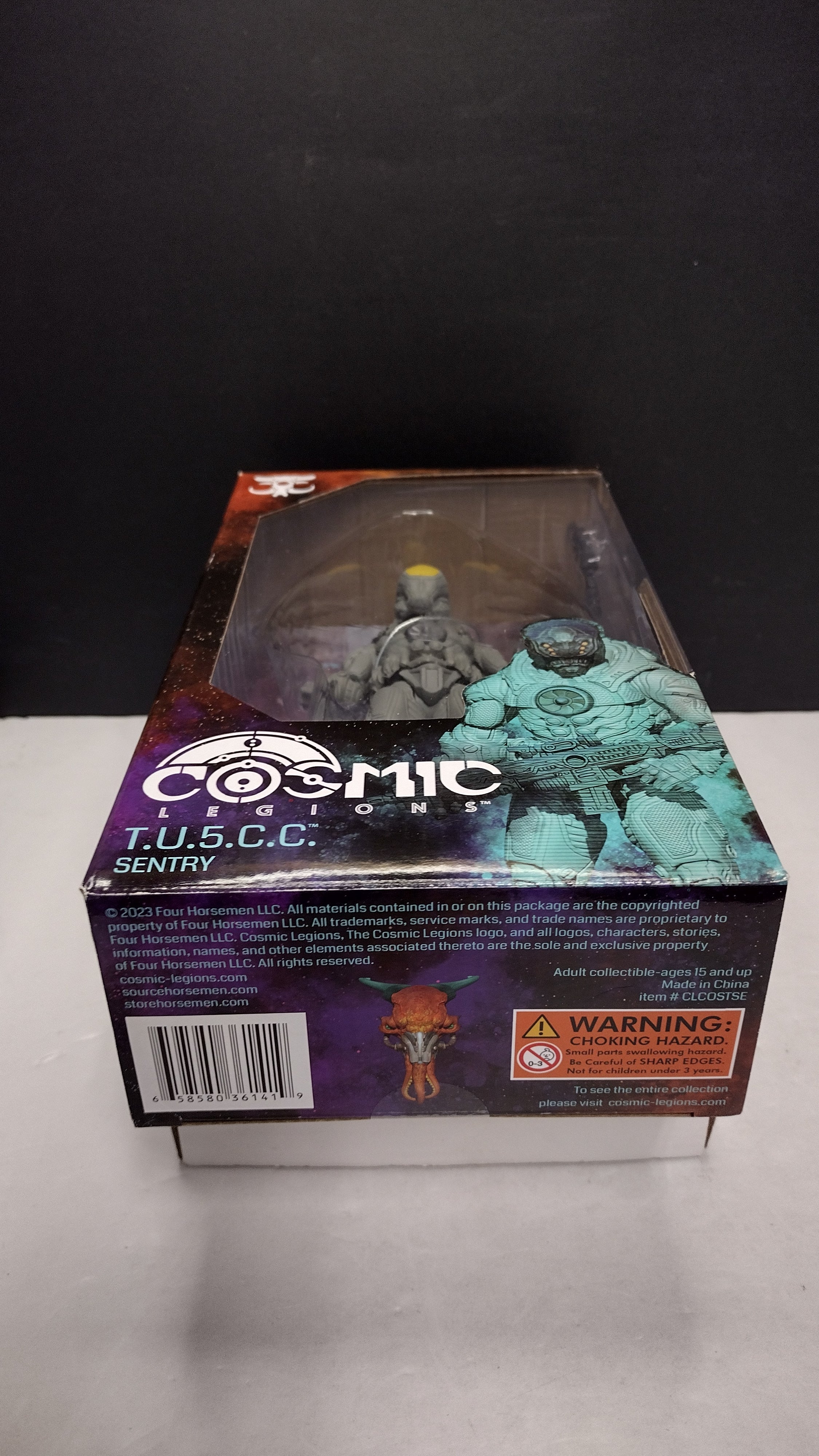 Four Horsemen Cosmic Legions T.U.5.C.C. Sentry Action Figure (Sealed in Box)