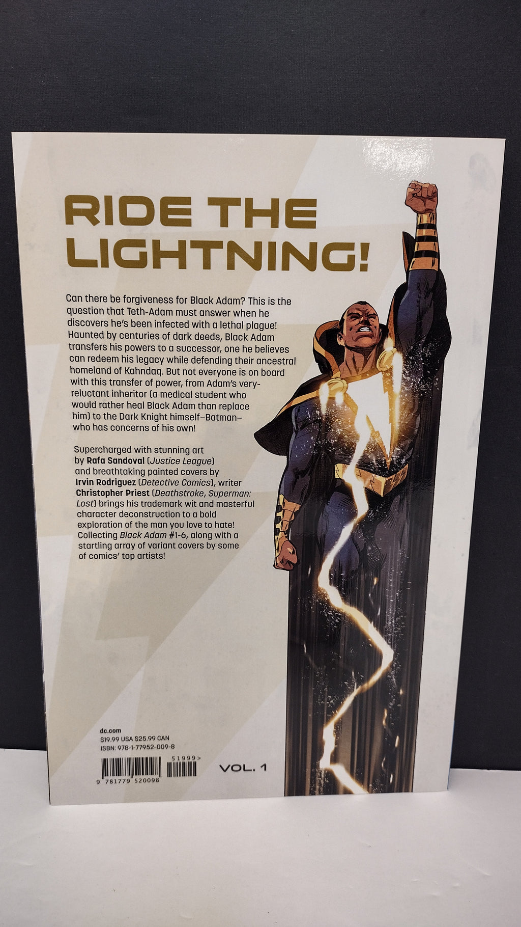 Black Adam Vol. 1: Theogony by Christopher Priest – New Paperback