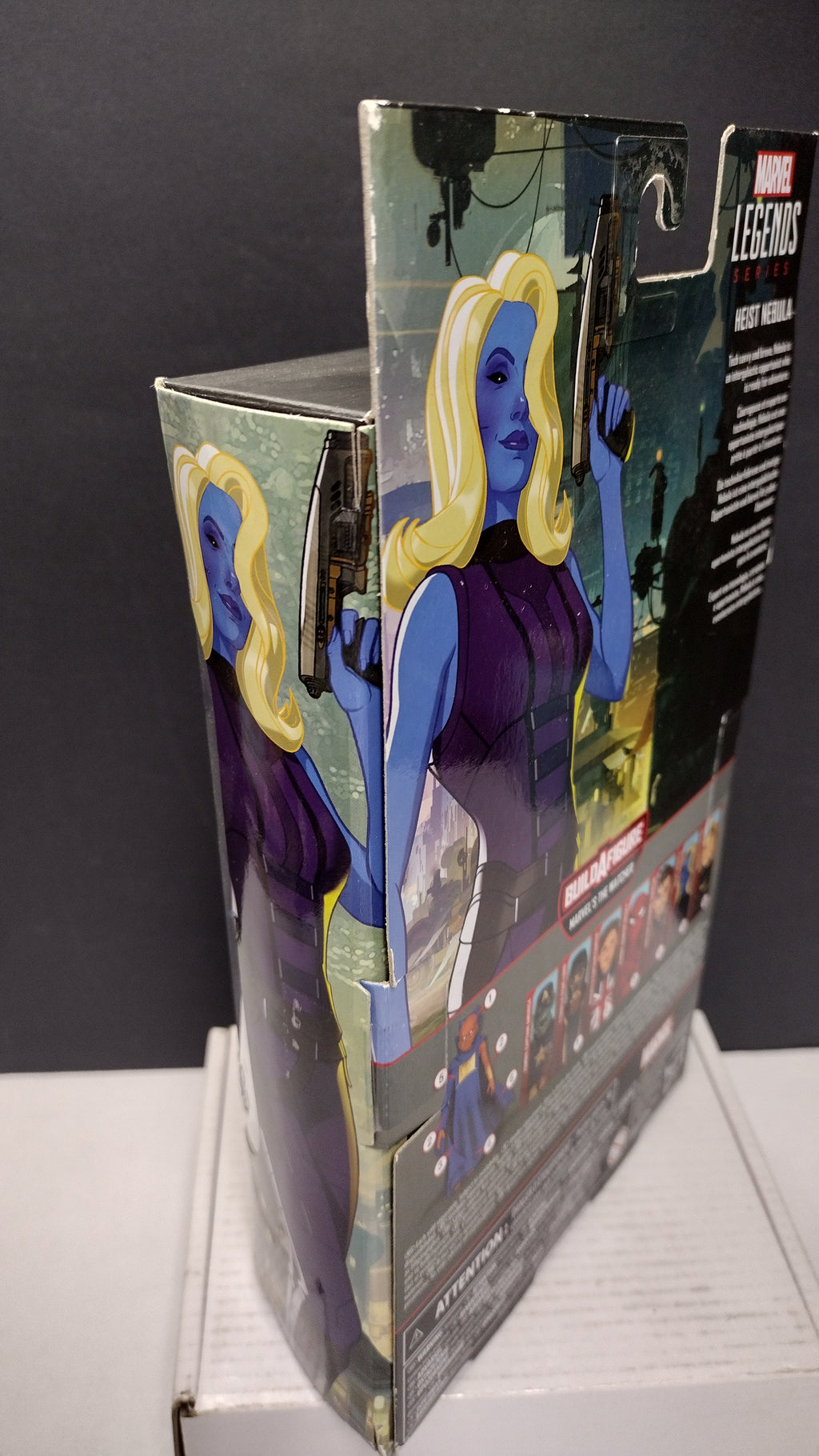 Hasbro Marvel Legends What If...? Heist Nebula Action Figure (6-Inch Scale - In Box, No BAF)