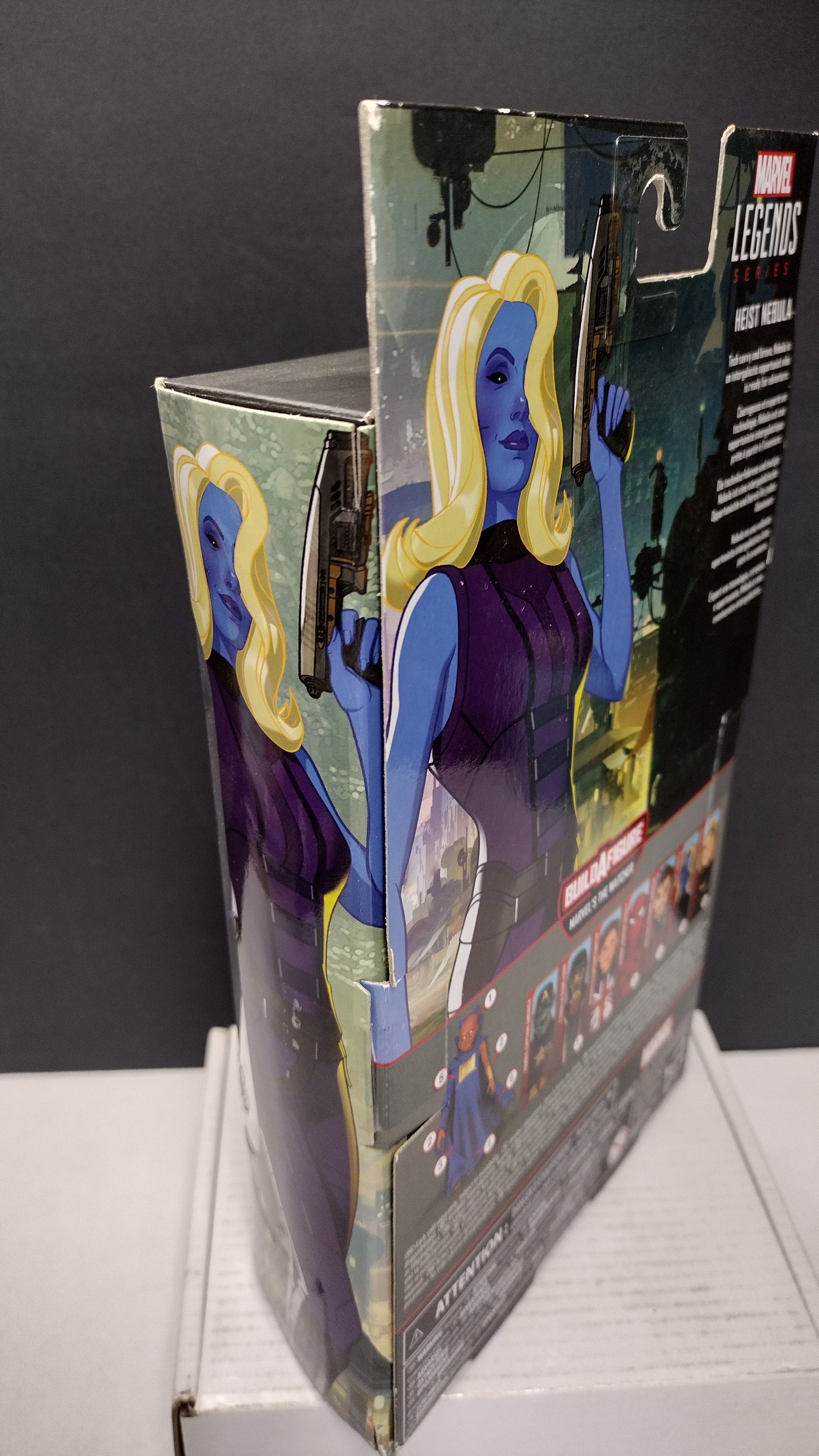 Hasbro Marvel Legends What If...? Heist Nebula Action Figure (6-Inch Scale - In Box, No BAF)