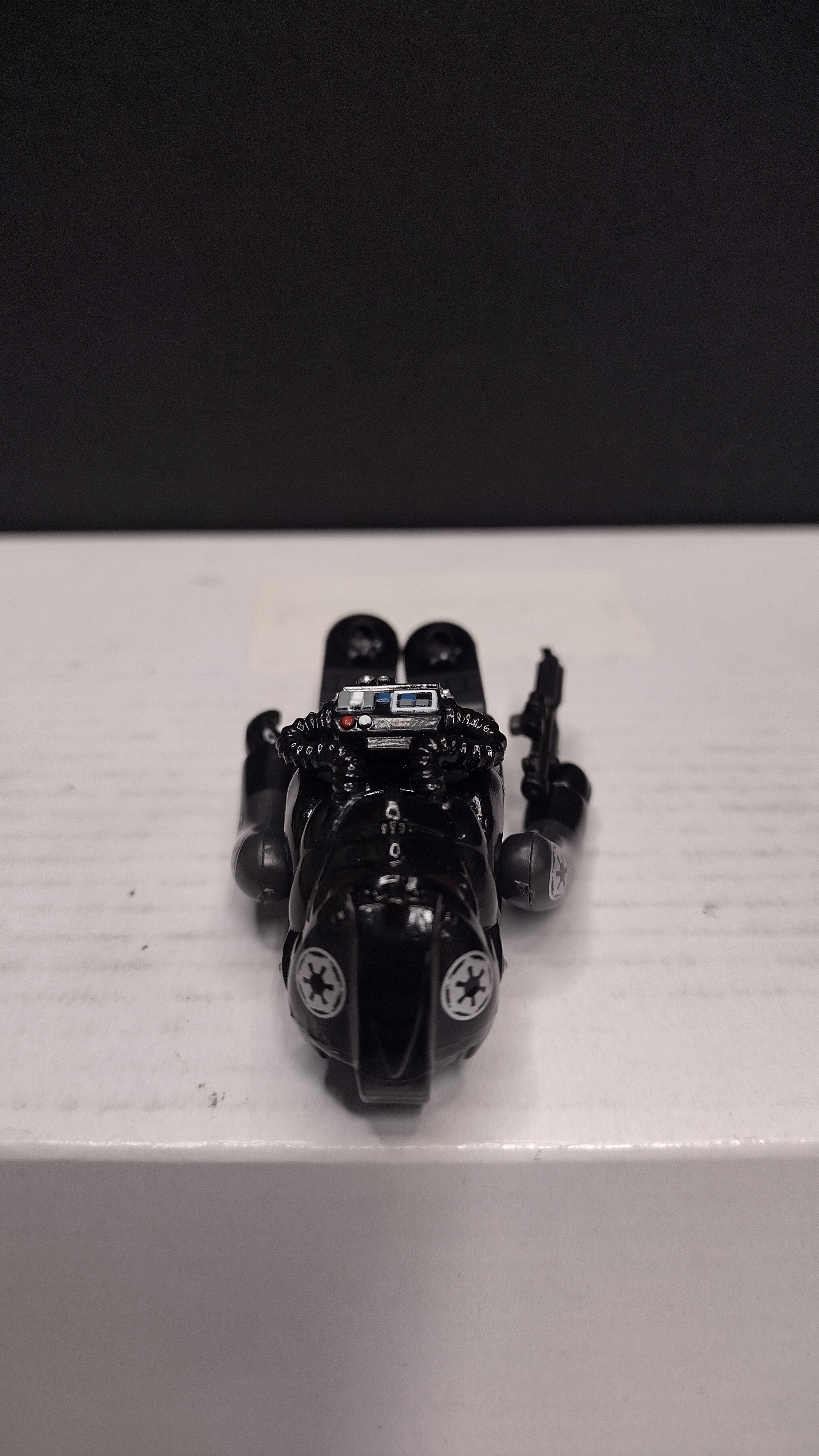 Authentic Star Wars x Medicom Toy: Kubrick Series 6 – TIE Fighter Pilot 100% Micro Figure with Blaster • Tomy 2006