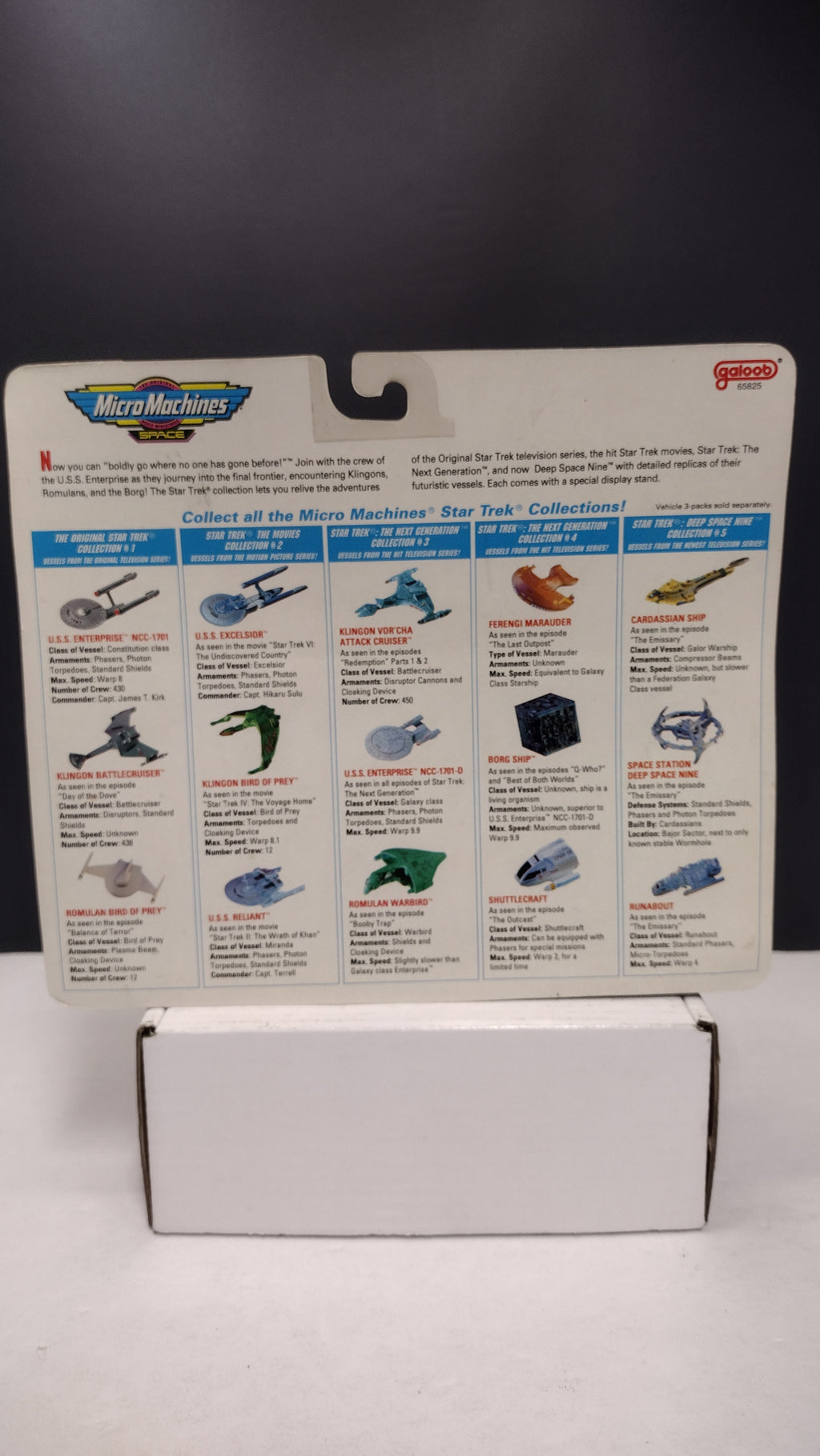1993 Micro Machines Star Trek DS9 Collection #5 NIB (Kay-Bee Price Sticker)
