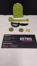 Vintage TMNT Weapons Accessories Lot- Tokka- Foot Soldier- Rahzar Parts
